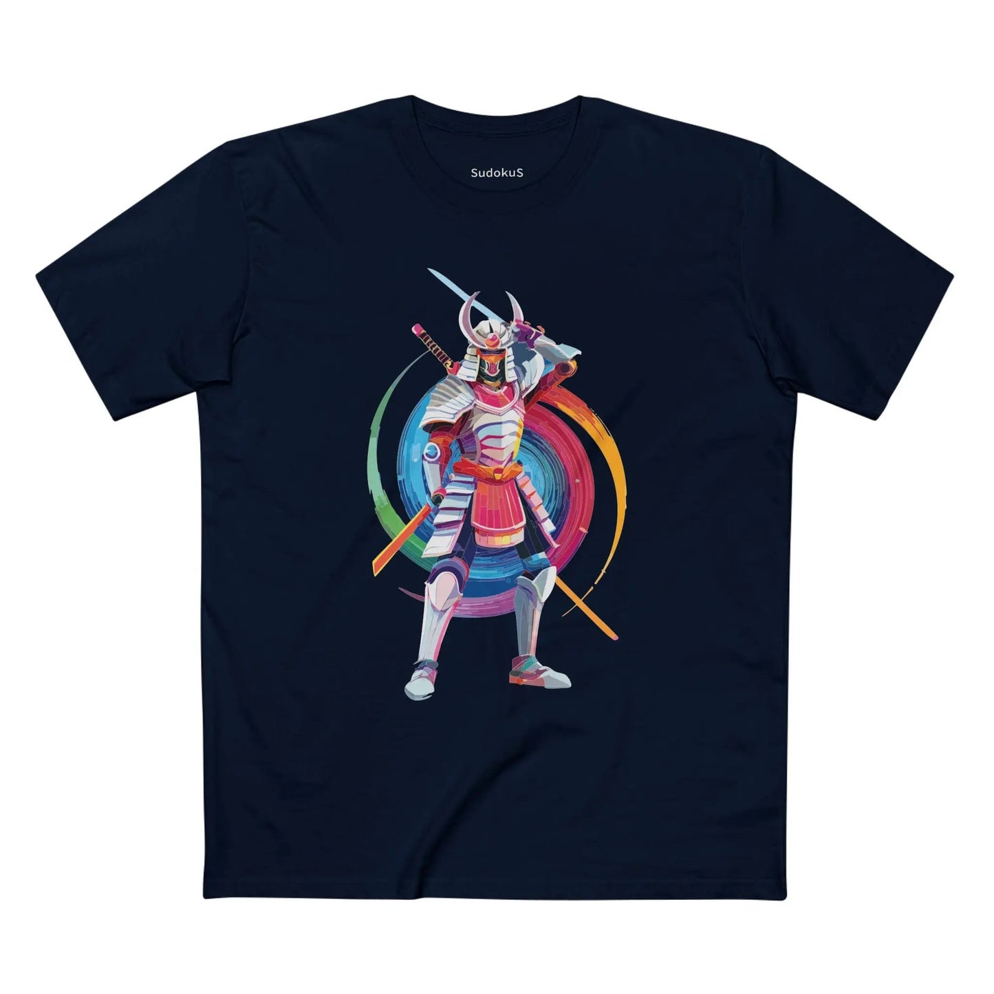 Samurai Graphic Unisex 100 Cotton Staple Tee 28