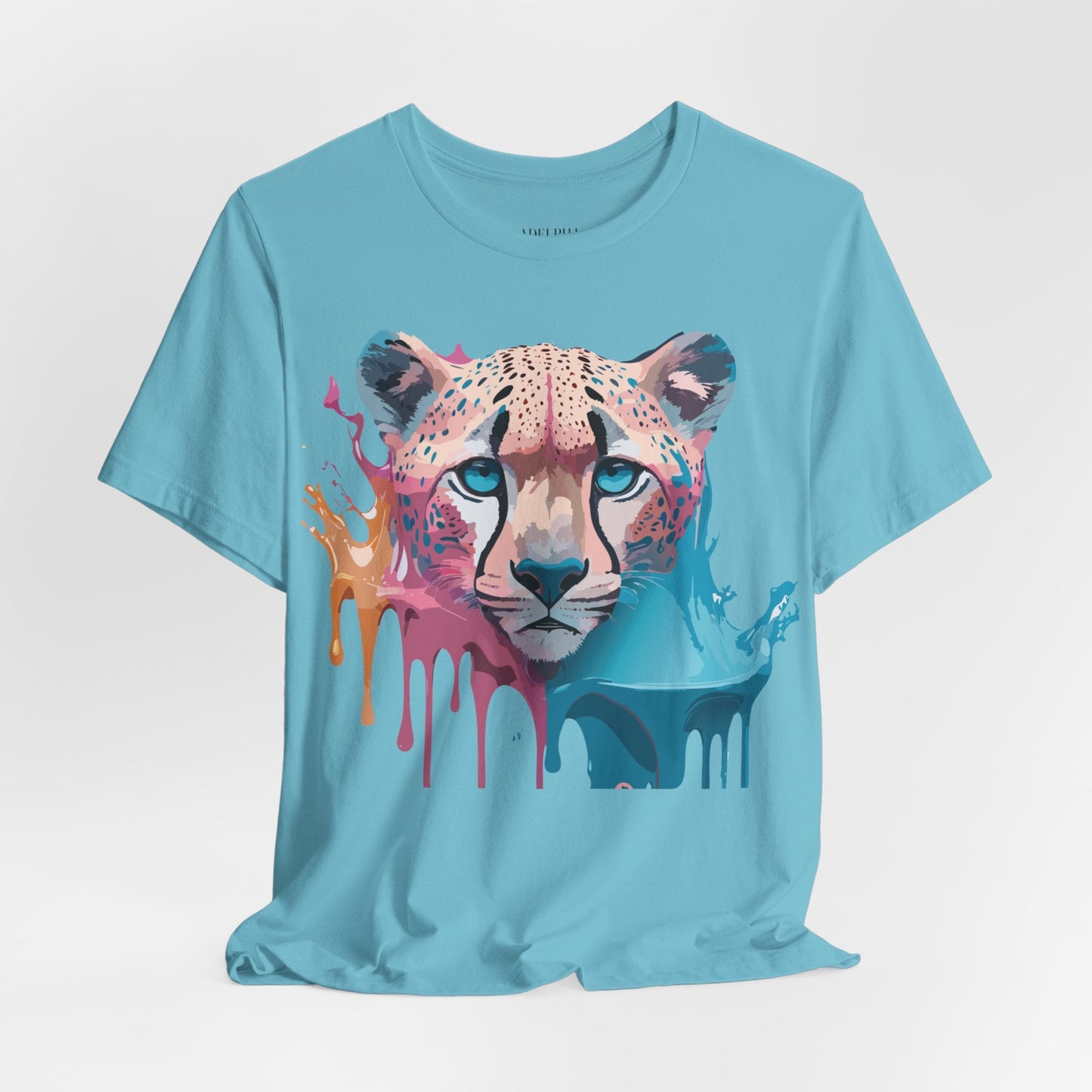 Cheetah Graphic Unisex 100 Cotton Artwork Tee 11