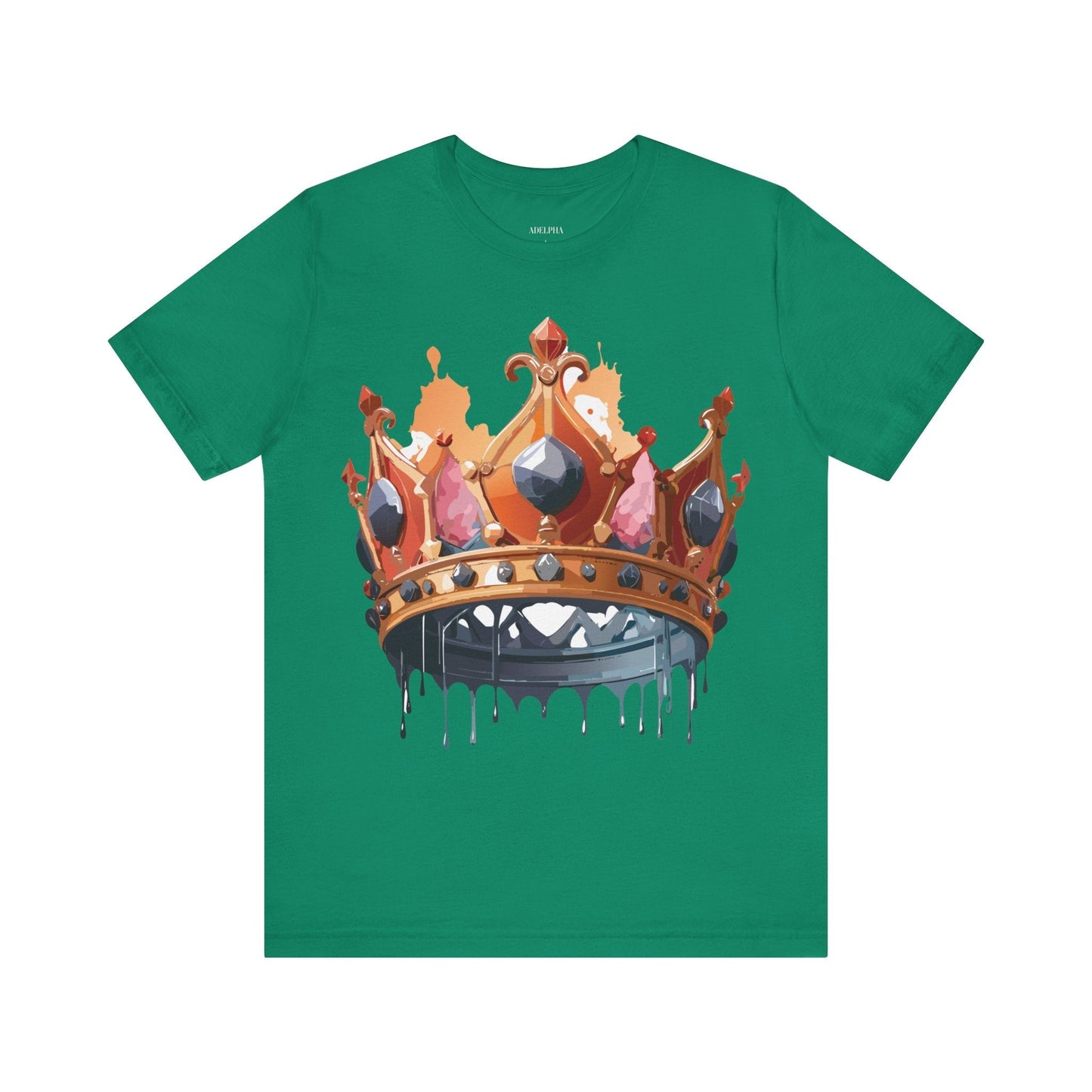 Adelpha Crown Graphic Tee Unisex Jersey Short Sleeve Art Design Vintage Inspired Shirt