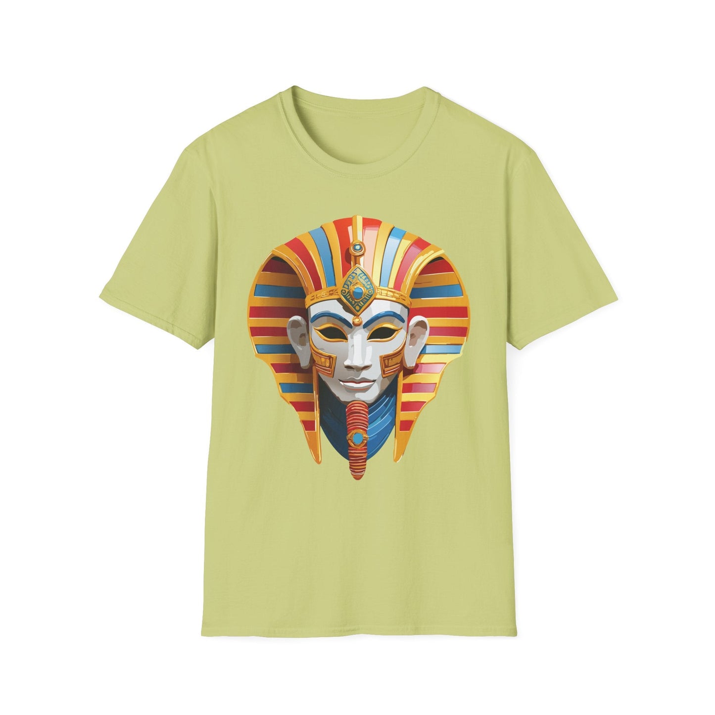 Mask Tee Shirt Unisex Art Design Masquerade Tee Gildan Softstyle 64000 Lightweight Cotton