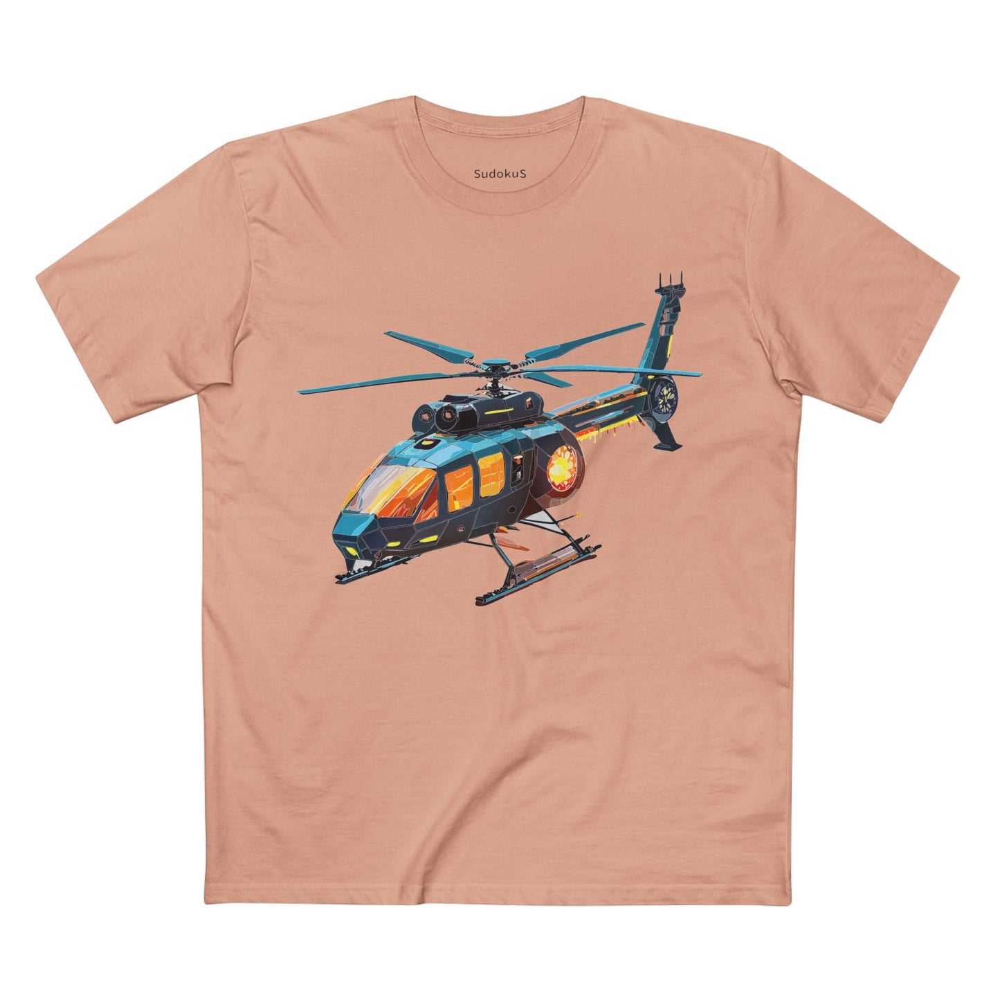 Chopper Graphic Unisex 100 Cotton Staple Tee 2