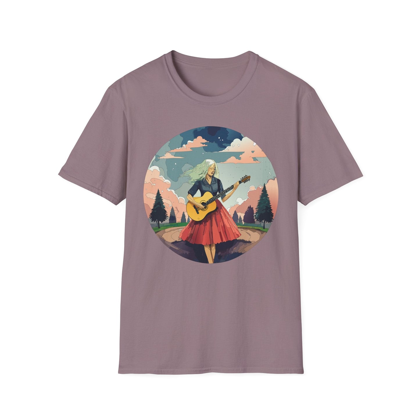 Womens Graphic T Shirt Art Design Ladies Tee Softstyle Gildan 64000 100 Percent Cotton