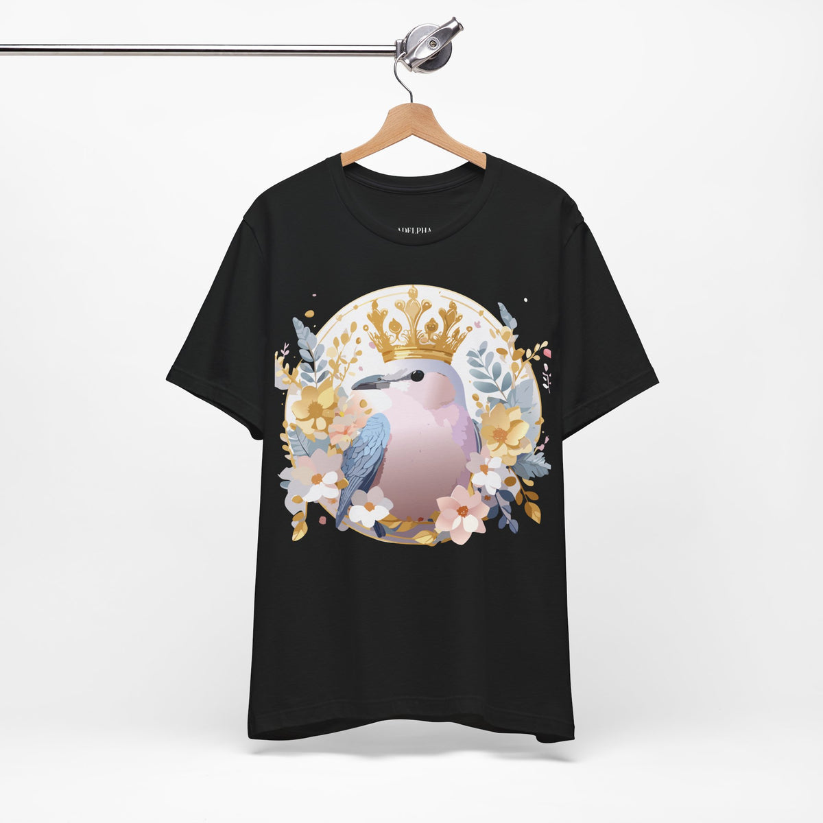 Medallion Graphic Unisex Cotton Bella+Canvas Tee with Art Design d86