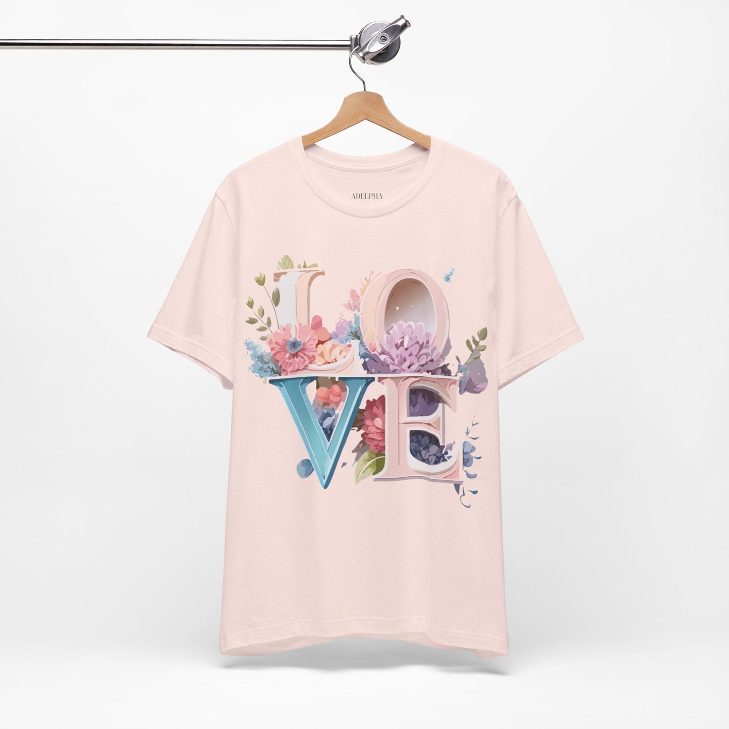 Adelpha Vintage Inspired Graphic T Shirt Unisex Jersey Short Sleeve Valentine Design