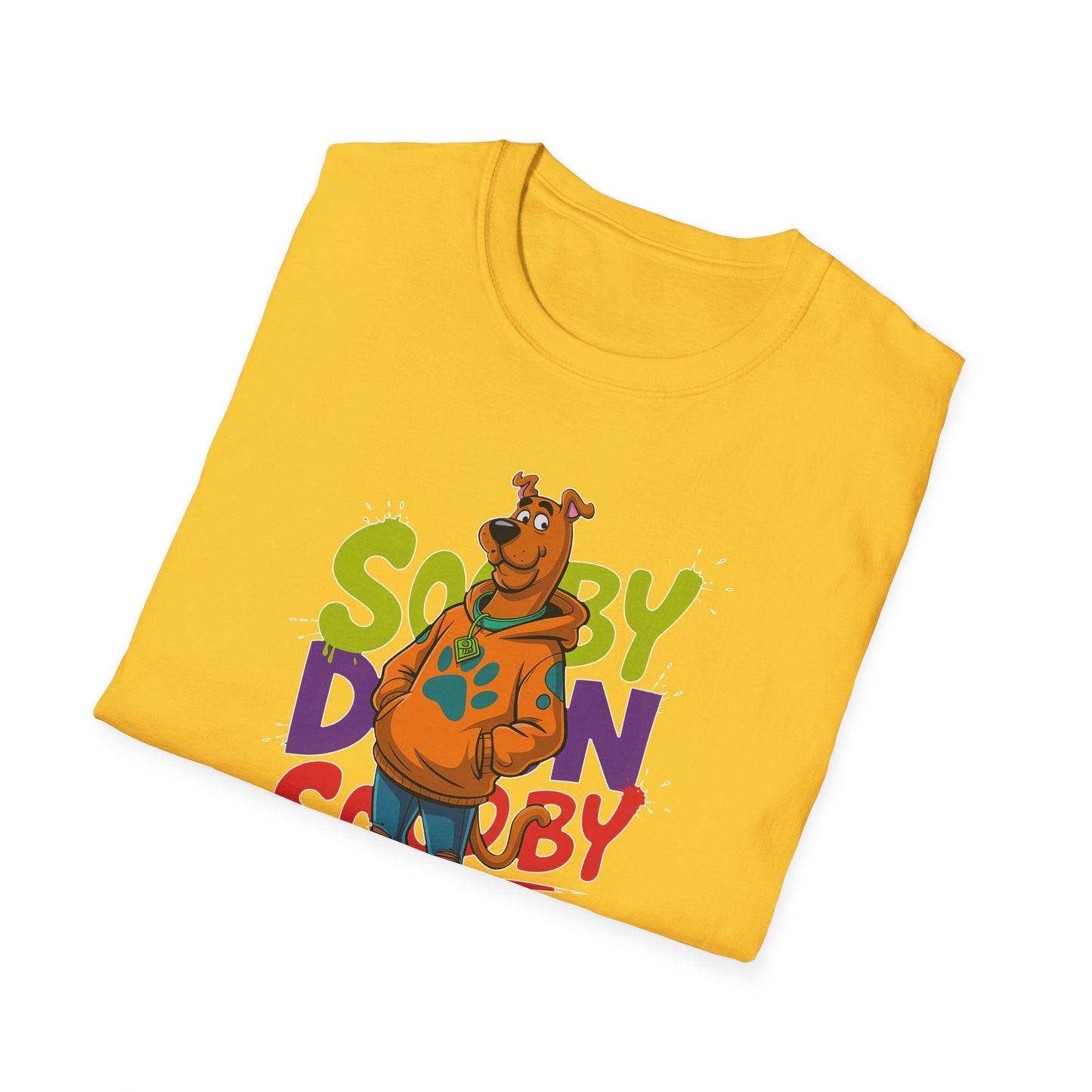 Unisex Cartoon T Shirt With Animation And Funny Animals Tee Gildan Softstyle 64000