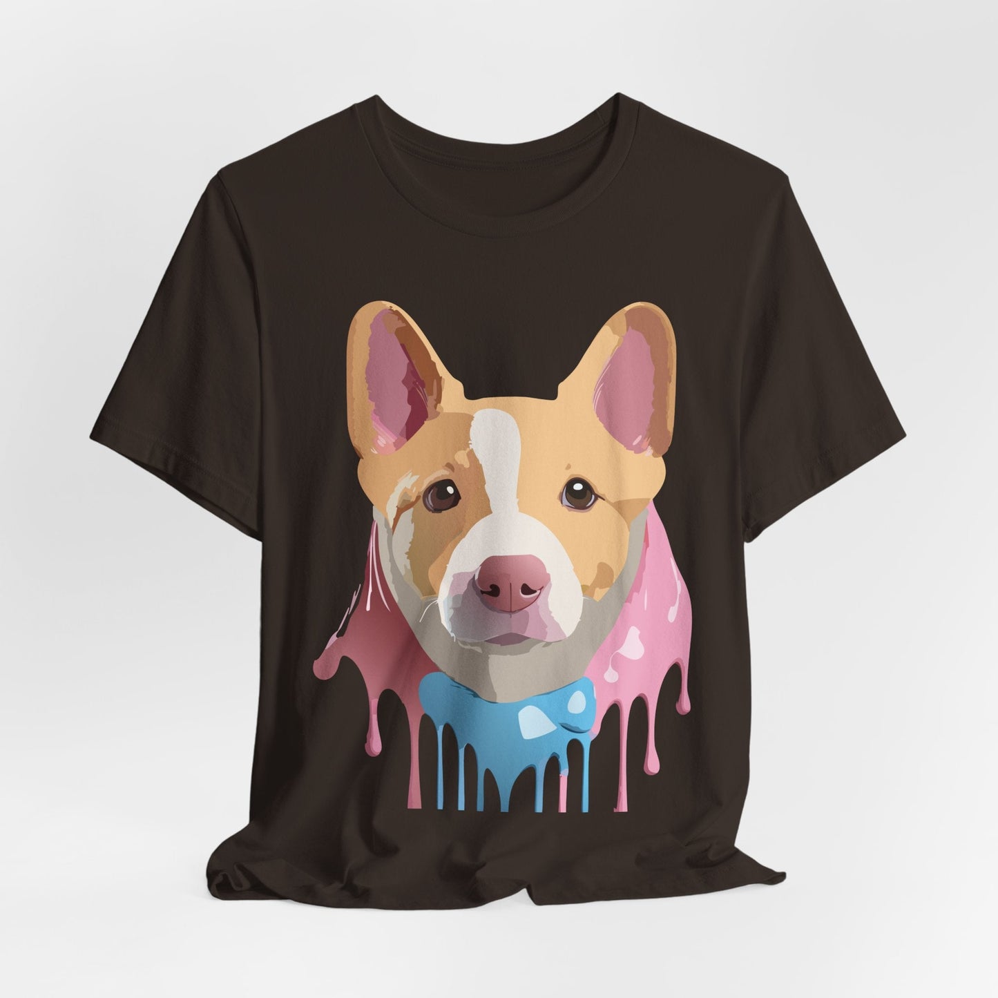Adelpha Graphic Dog Shirt Unisex Vintage Inspired Tee Short Sleeve Comfort Wear Everyday