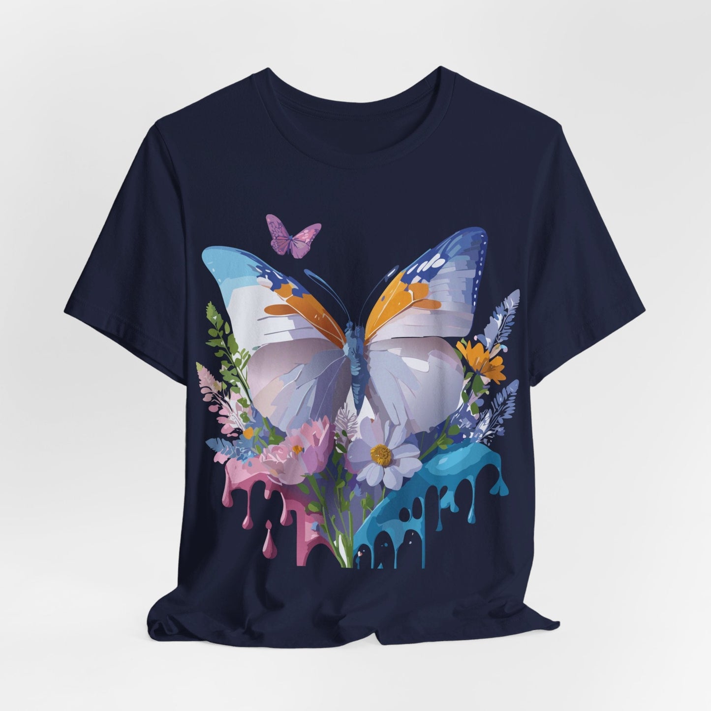 Adelpha Butterfly Graphic Tee Vintage Inspired Unisex Short Sleeve Shirt