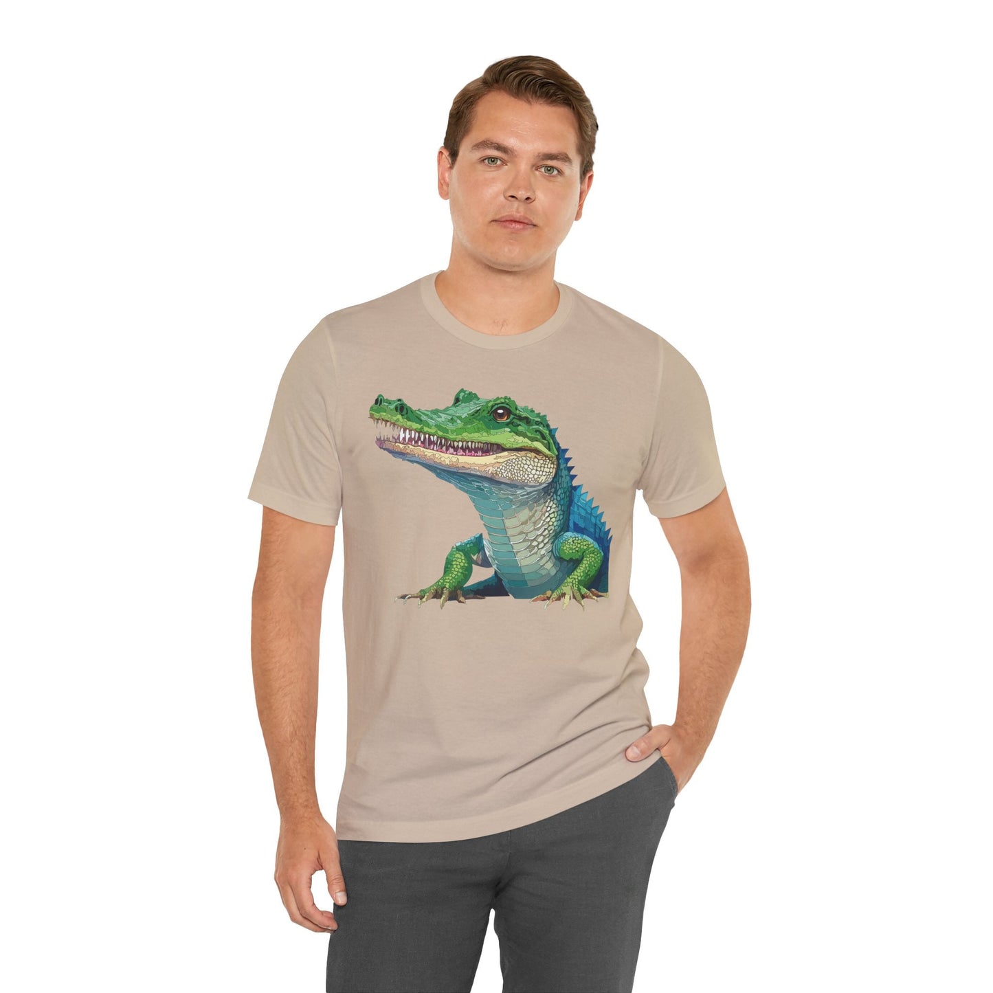 Unisex Animal Shirt With Art Design Wildlife Tee Shirt For Everyday Wear And Comfort