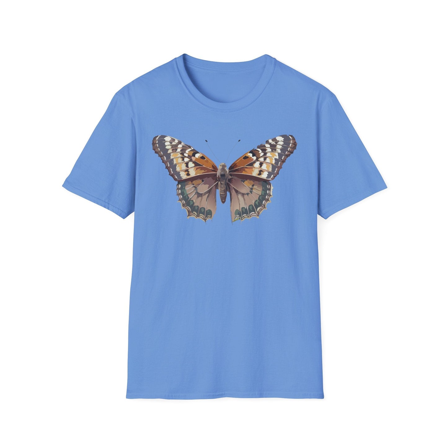 Monarch Butterfly Shirt Unisex T Shirt Design Gildan Softstyle 64000 100 Percent Ring Spun Cotton