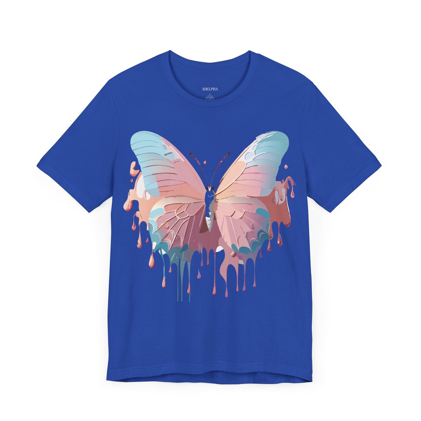 Butterfly Graphic Tee Unisex Adelpha Vintage Inspired Art Design Shirt