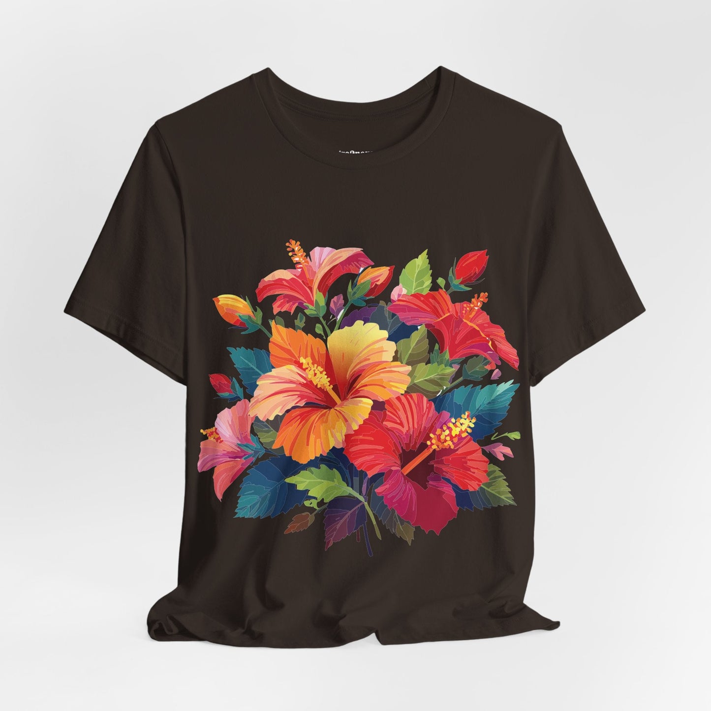 Vintage Floral Graphic Unisex Cotton Tee 34