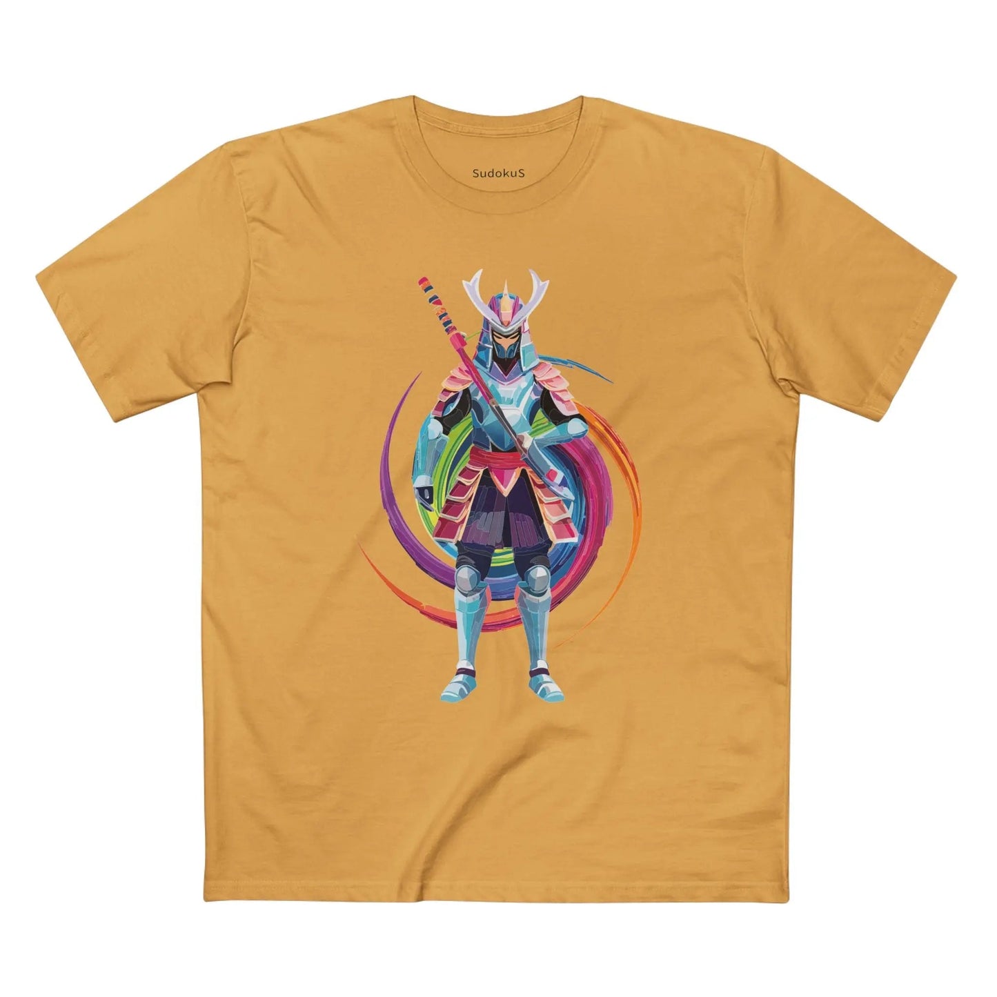 Samurai Graphic Unisex 100 Cotton Staple Tee 34