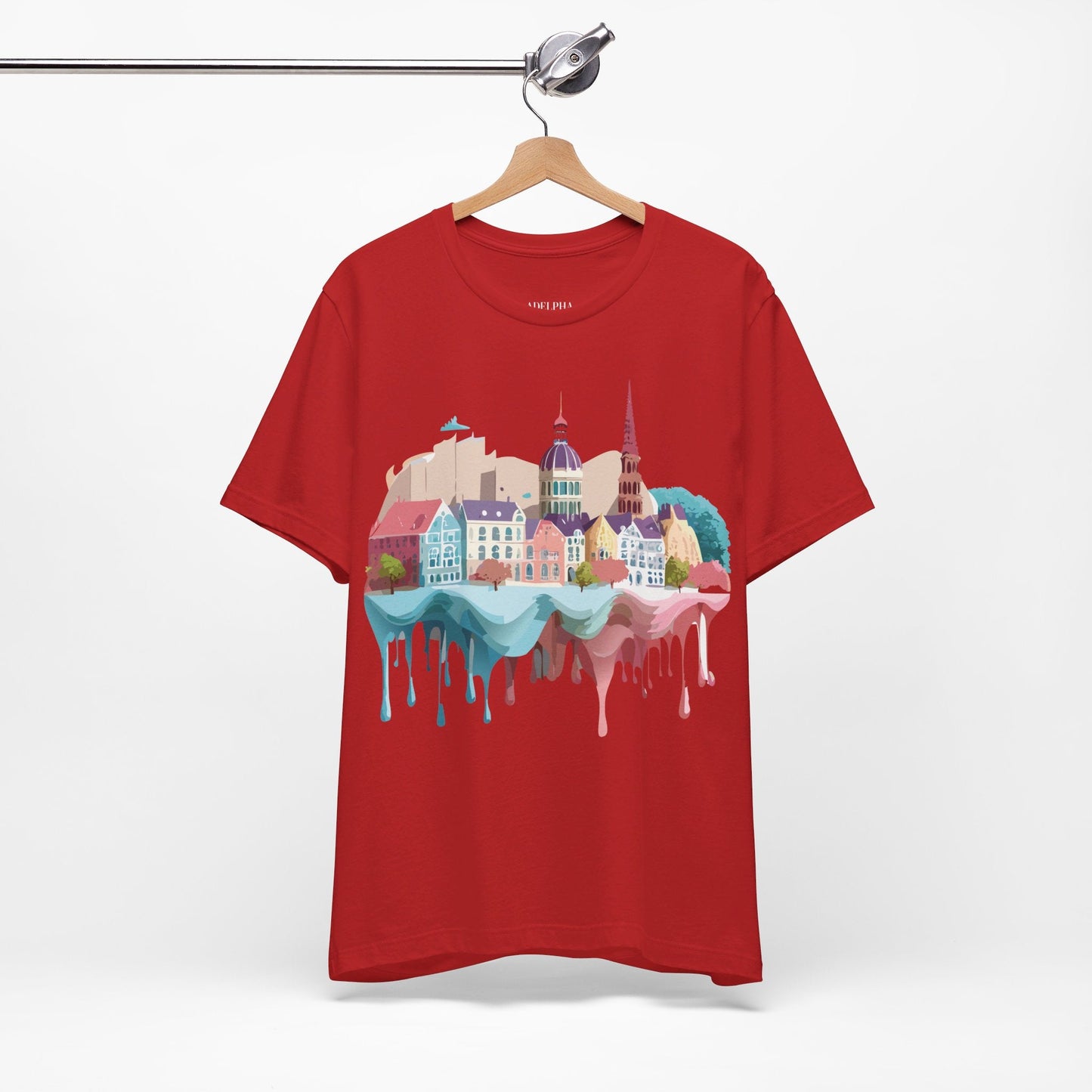 Germany Tourist Shirt Unisex Graphic Tee With Vintage Inspired Adelpha Art Premium Comfort