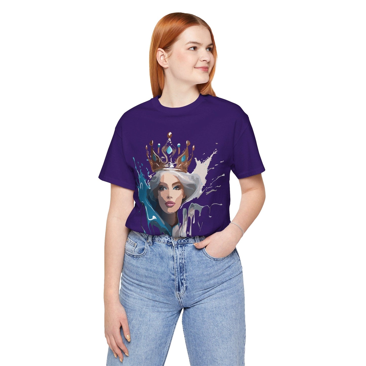 Queen Graphic T Shirt By Adelpha Premium Unisex Jersey Short Sleeve Art Design Tee