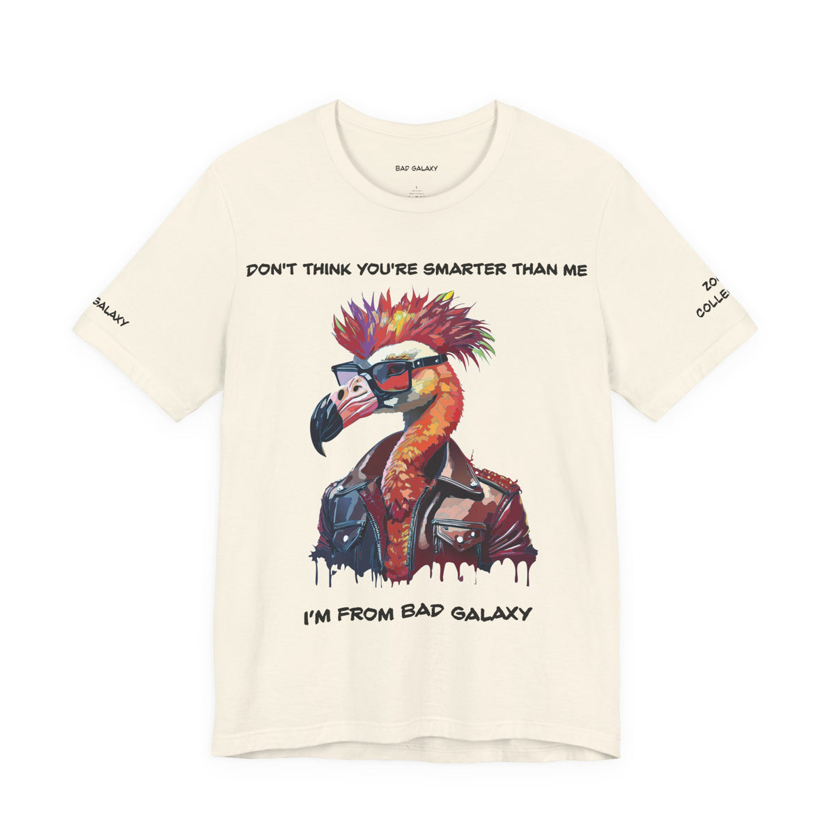 Animal Graphic Unisex Cotton Bella+Canvas Tee with Art Design b9
