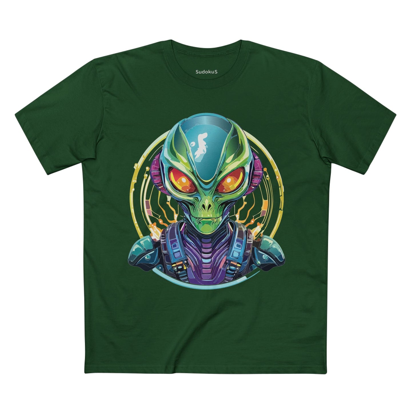 Aliens Graphic Unisex 100 Cotton Staple Tee 15