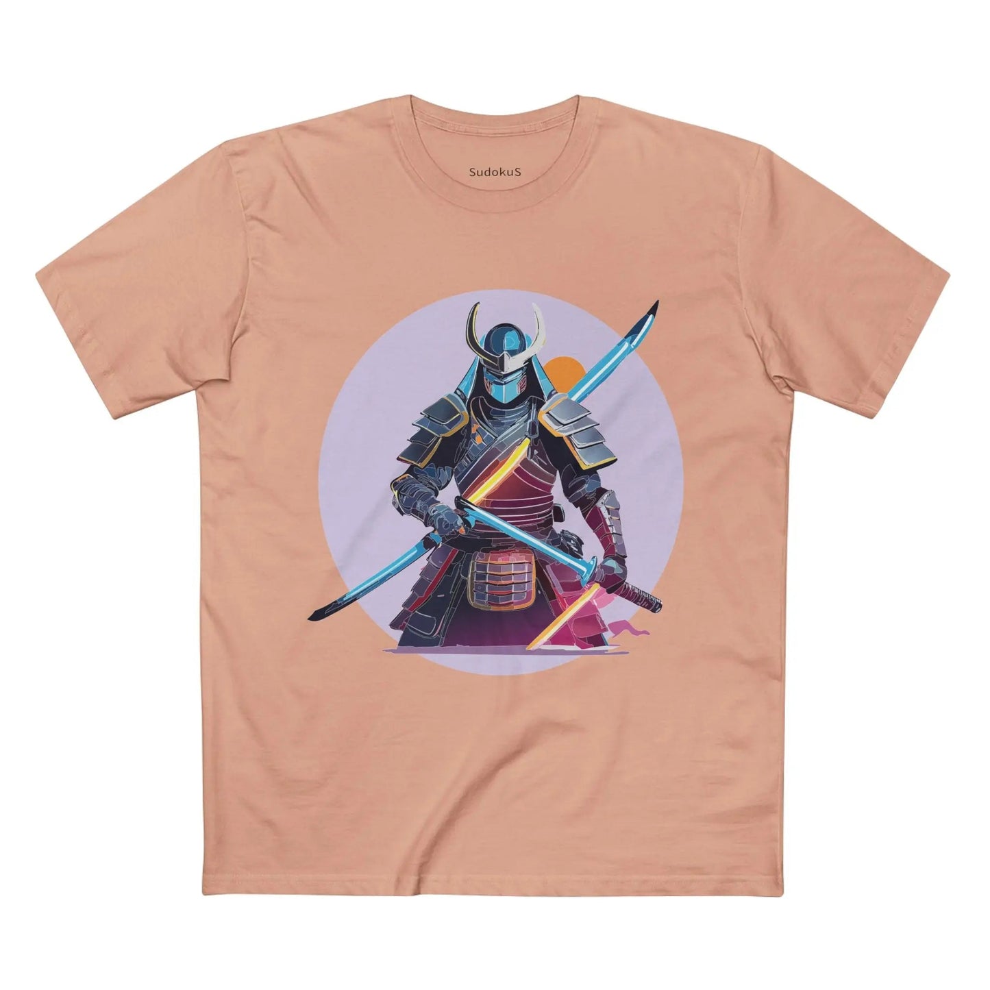 Samurai Graphic Unisex 100 Cotton Staple Tee 2