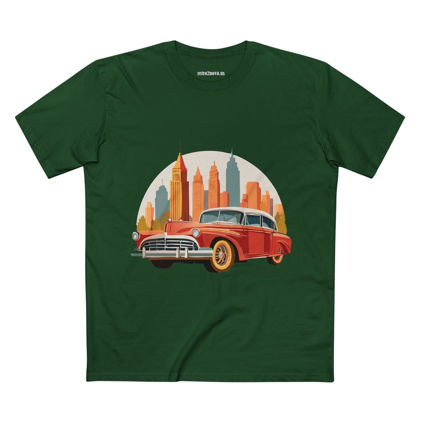 Retro Car Shirts Vintage Car Shirt RC2 Unisex Premium Cotton Tee With Original Art