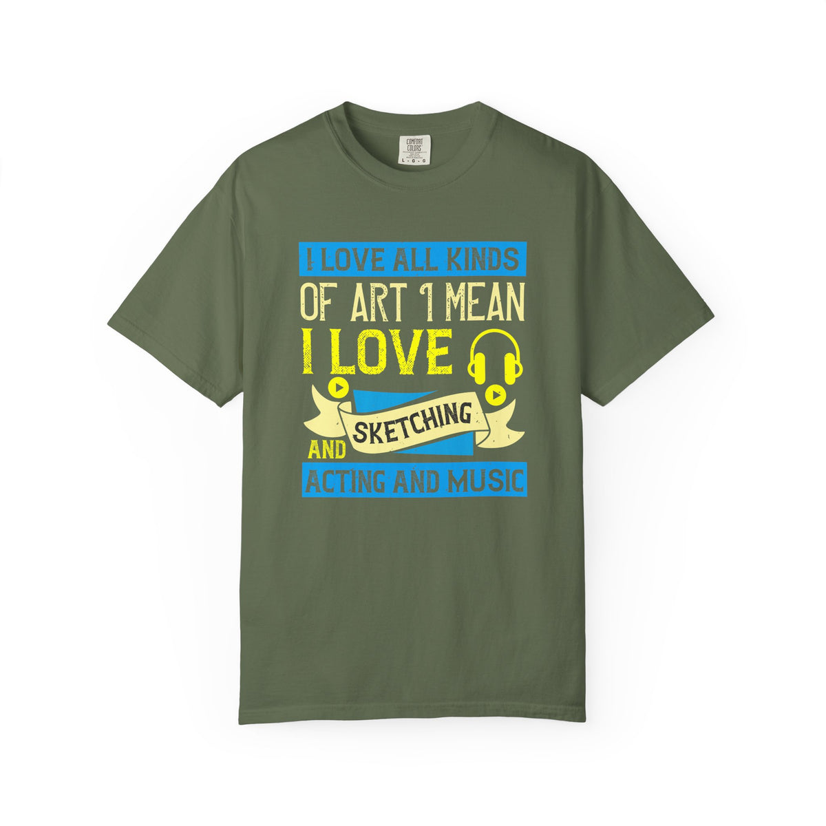 Rock Music Graphic Unisex Heavy Cotton Art Designed T-Shirt m10