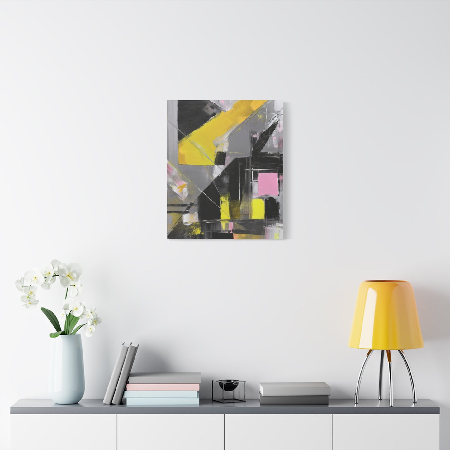 Abstract Geometric Painting Print Canvas 20x24,20x30,24x30 24x32,24x36,30x40 32x48,36x48,40x60 Pine-Wood Inner Frame ABS-38