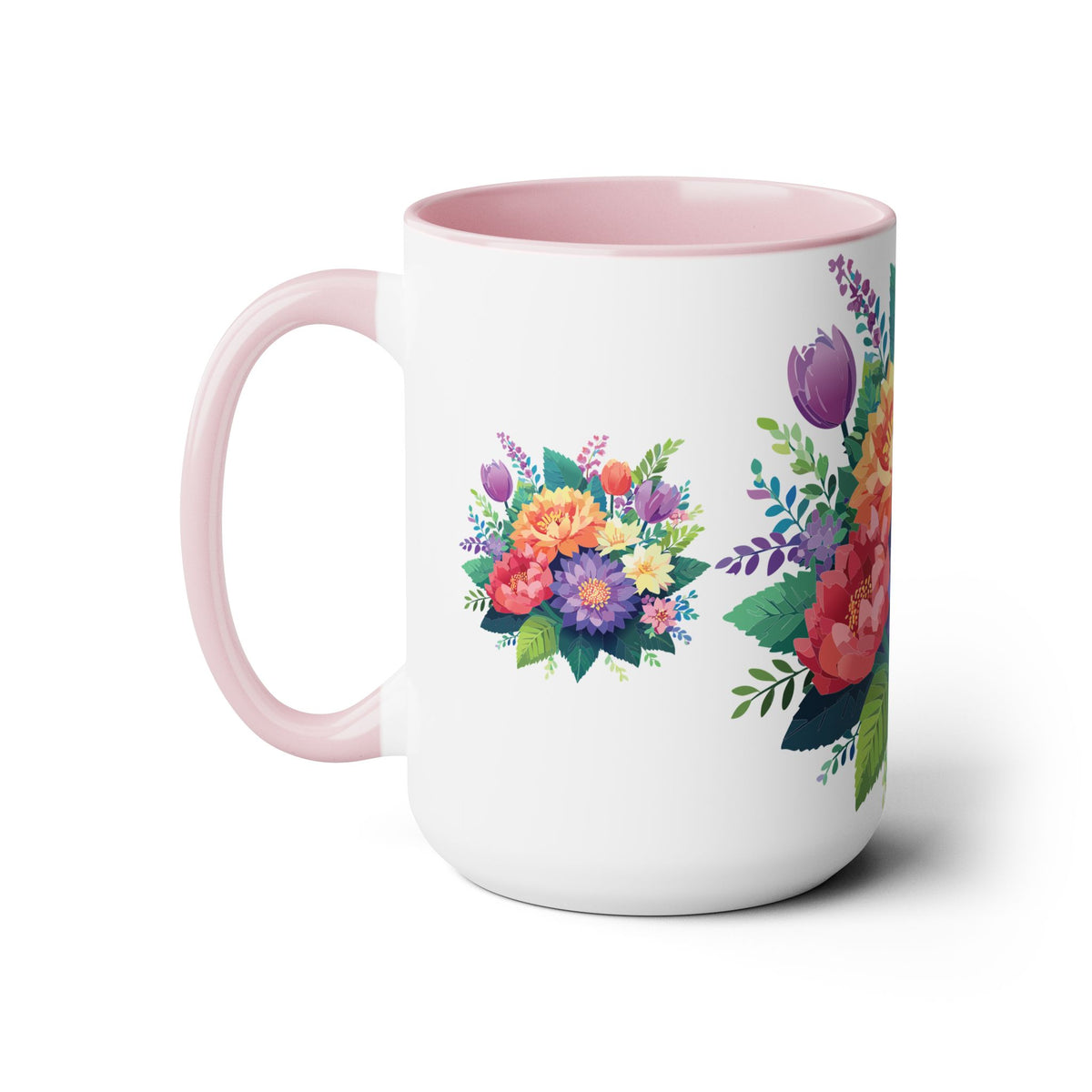Floral Mug, Floral Cup