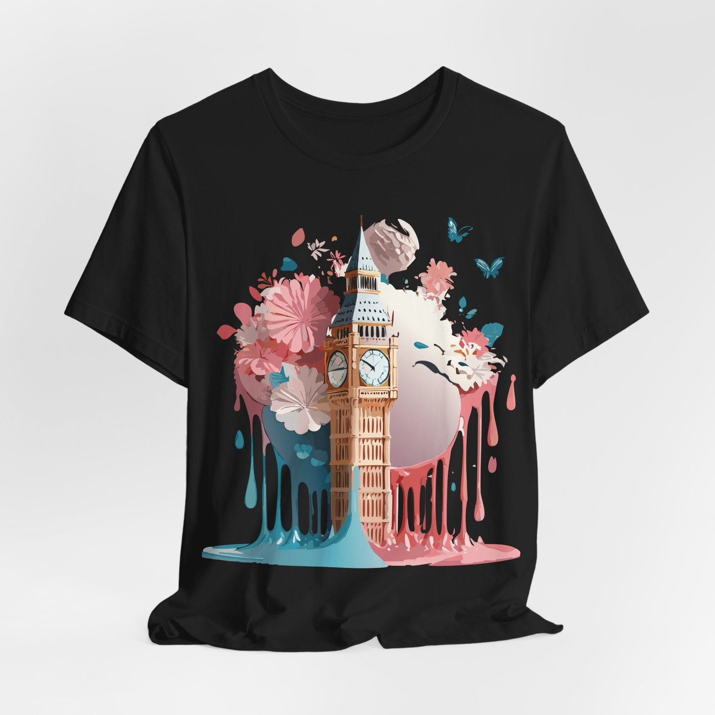 Adelpha London Graphic T Shirt Unisex Short Sleeve Tee For Everyday Style And Travel