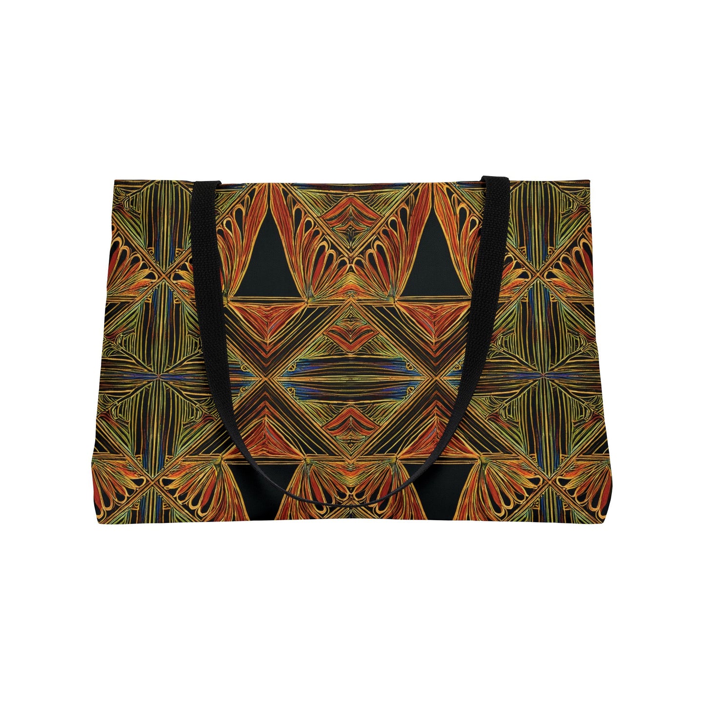 Ornament Print Big Bag High-Quality 100% Spun Poly 24x13 Canvas Art Bag OR-51