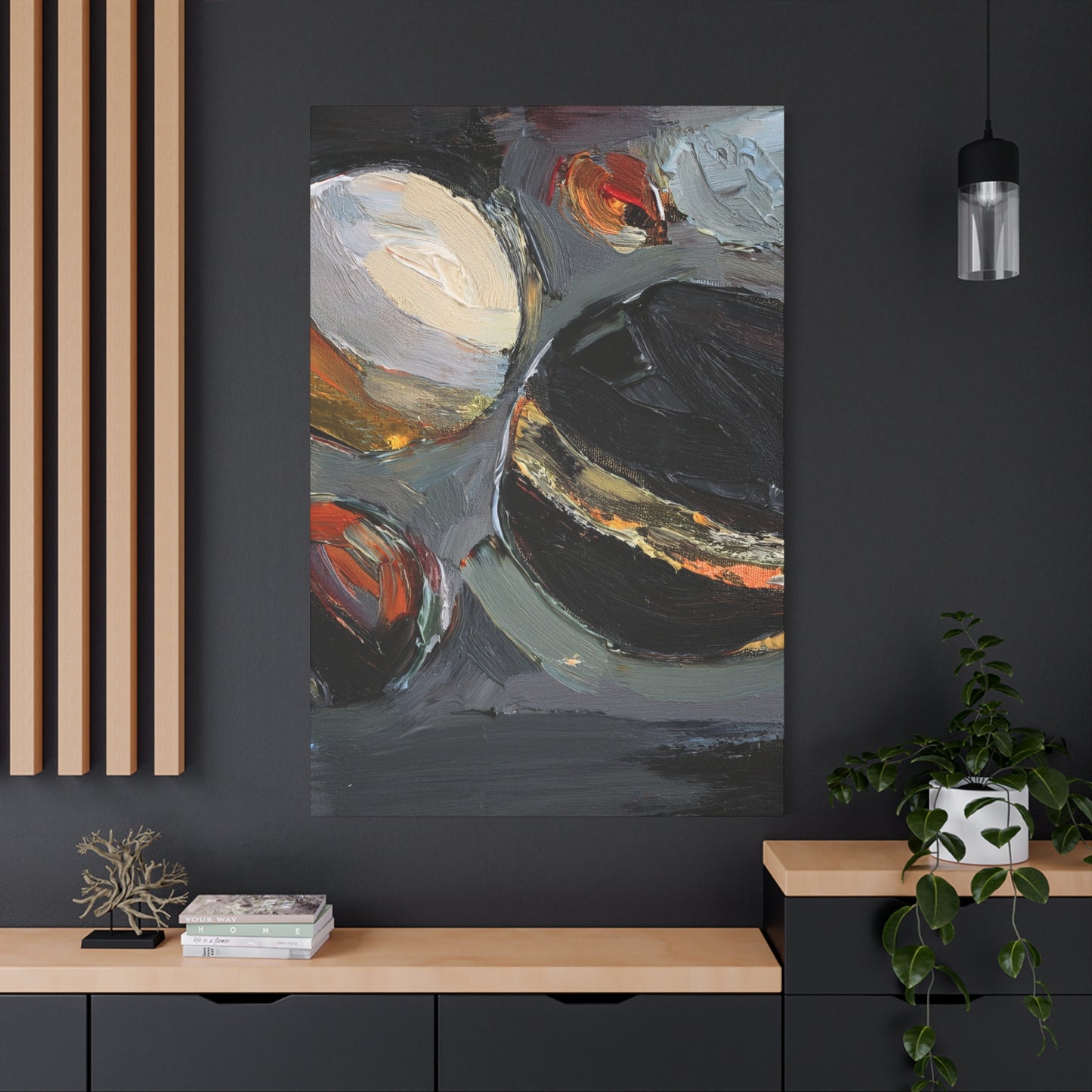Abstract Oil Painting Print Canvas 20x24,20x30,24x30 24x32,24x36,30x40 32x48,36x48,40x60 Pine-Wood Inner Frame ABS-71