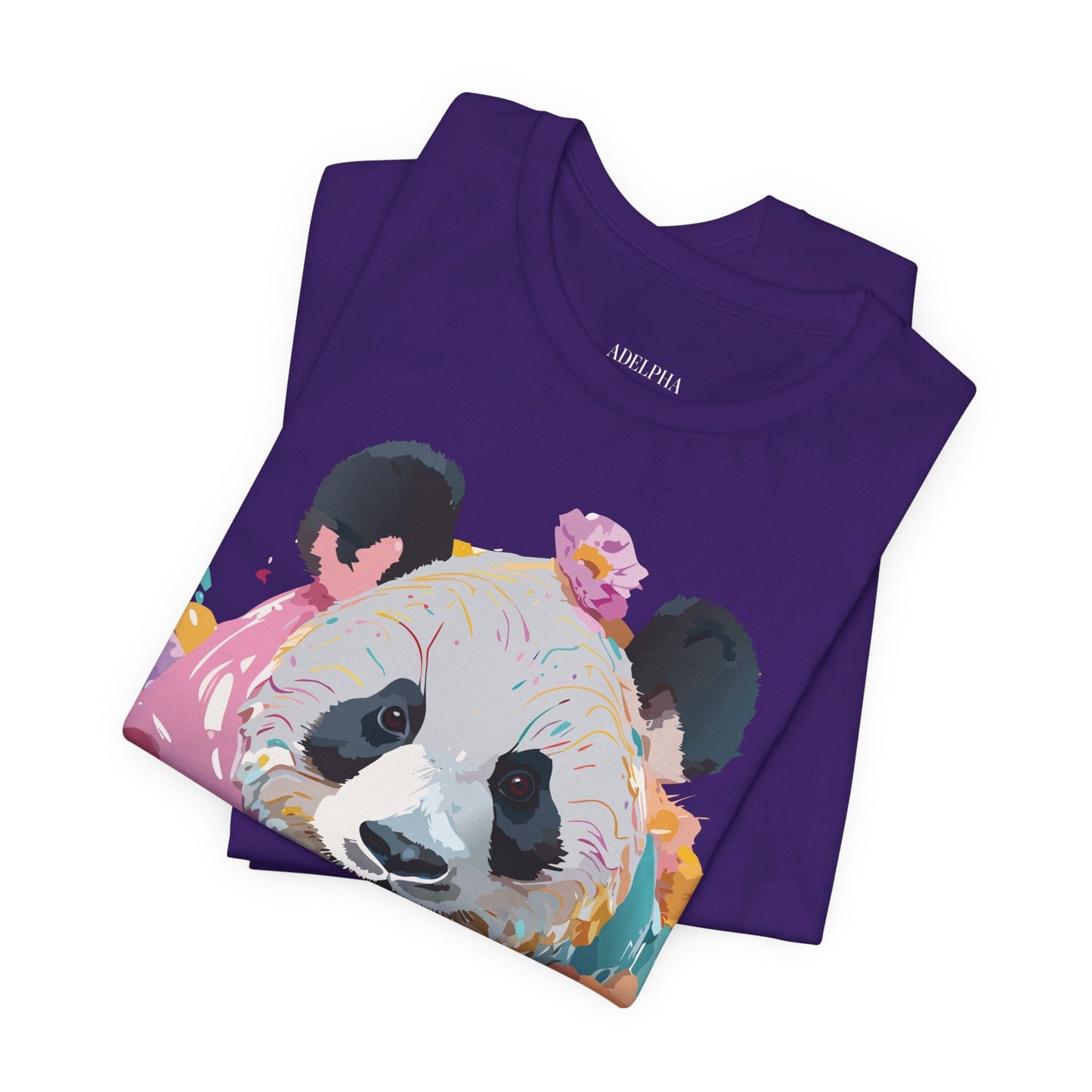 Panda Graphic Tee From Adelpha Unisex Jersey Short Sleeve Vintage Inspired Shirt