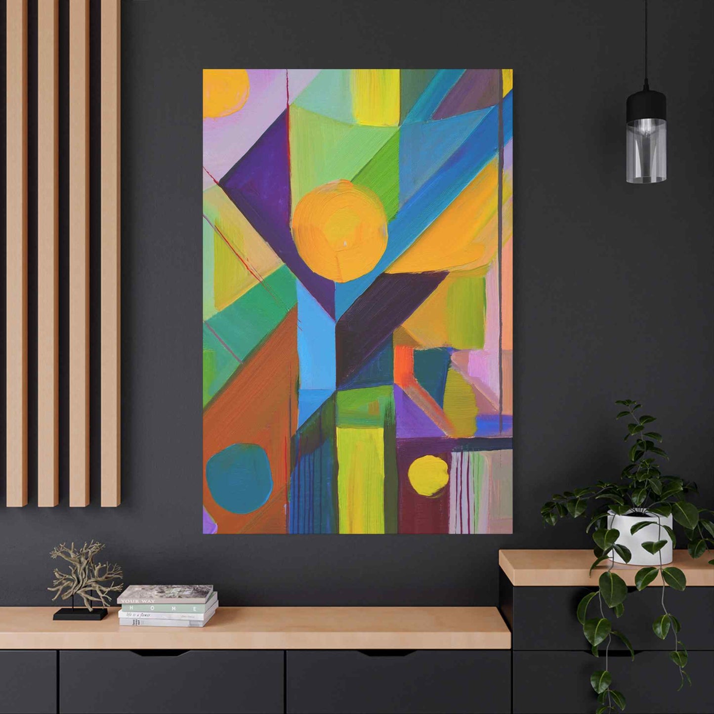 Abstract Painting Print Canvas 20x24,20x30,24x30, 24x32,24x36,30x40, 32x48,36x48,40x60 Pine-Wood Inner Frame ABS-8