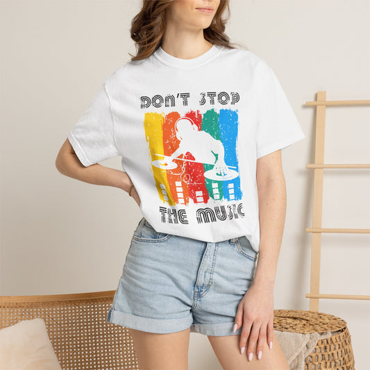 Music Graphic Design Unisex Cotton T-shirt 016