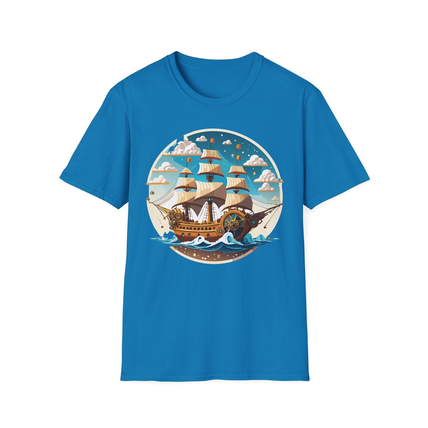 Ship T Shirts Frigate T Shirts Vessel Tee Shirt Unisex Gildan Softstyle 64000 Premium
