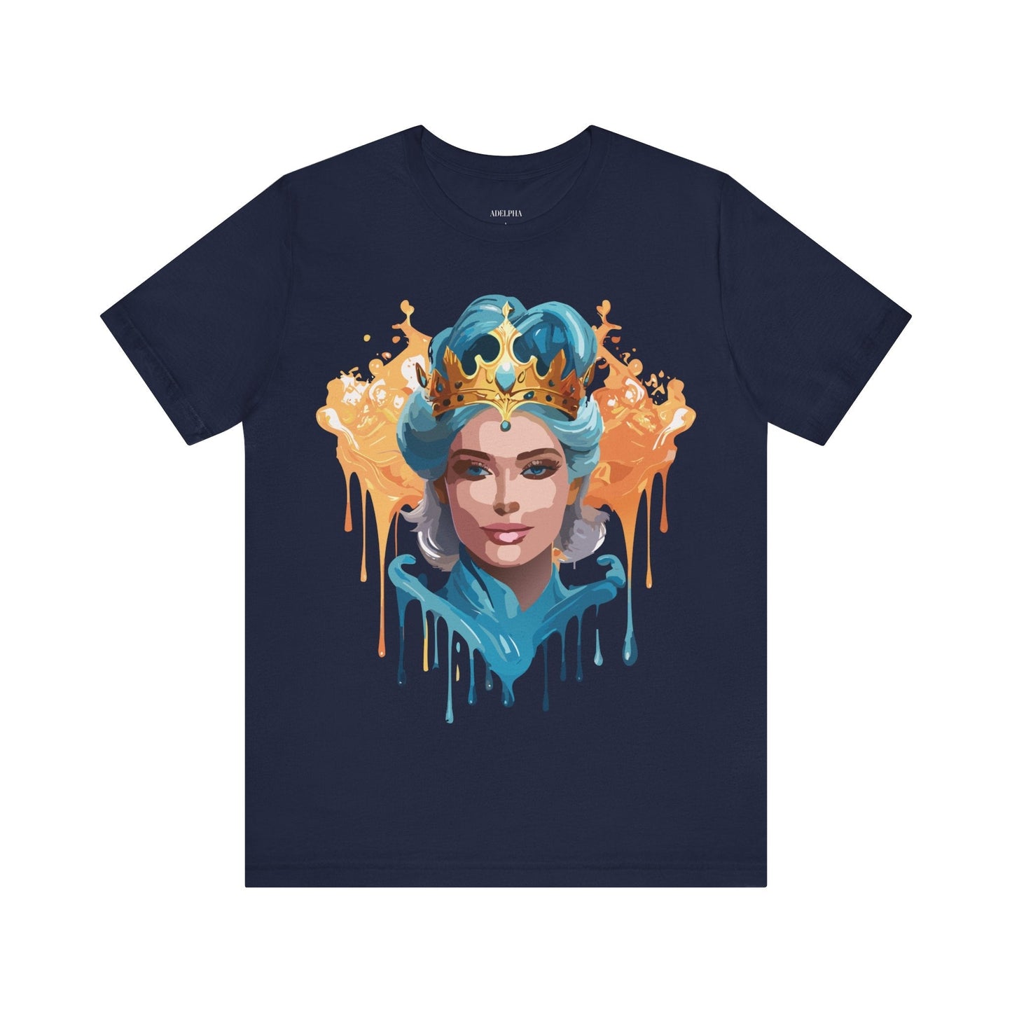 Queen Graphic Tee Unisex Jersey Short Sleeve Premium Quality Adelpha Vintage Inspired Artwork