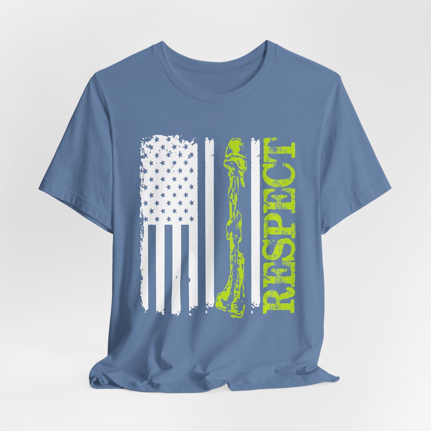 Army Veteran Patriotic Graphic Design Unisex Cotton T-Shirt v57