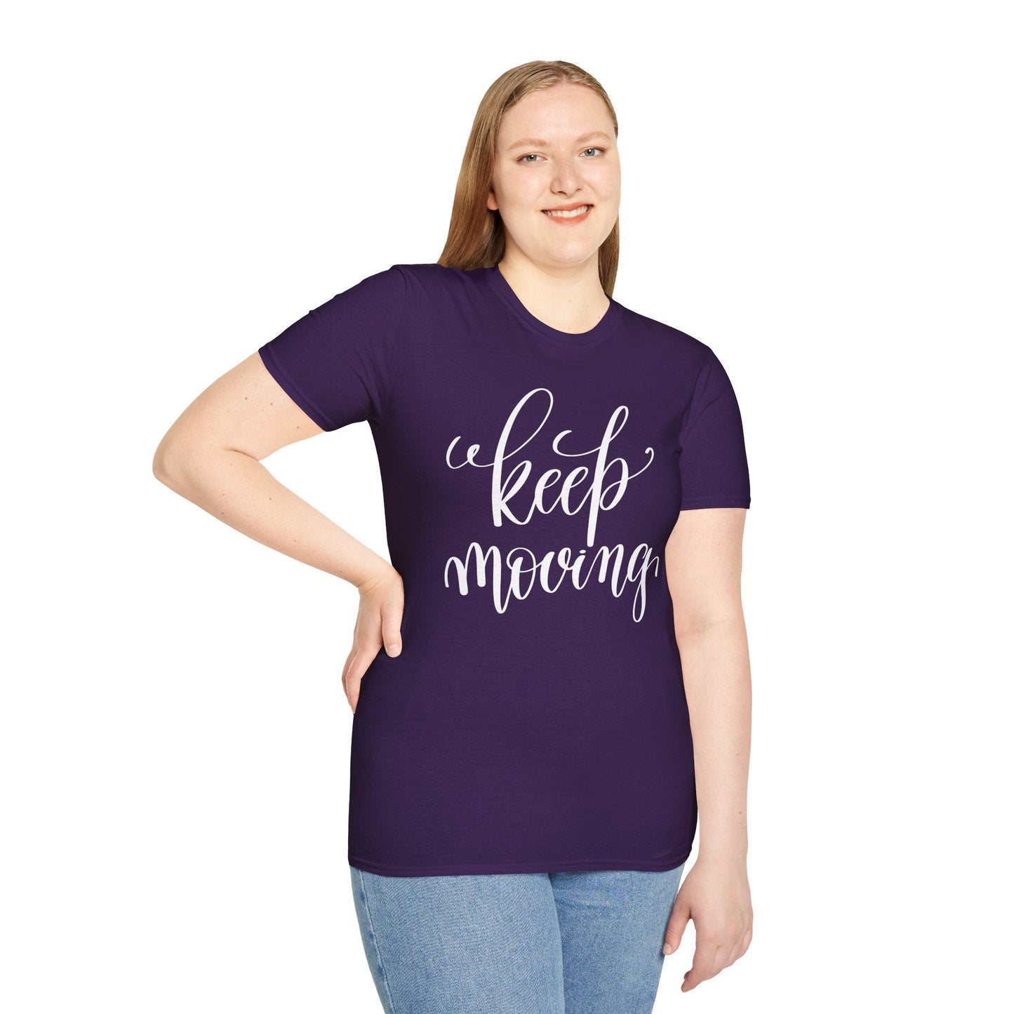 Positive Slogan T Shirts for Everyday Motivation Unisex Softstyle 64000 Tee with Positive Quotes