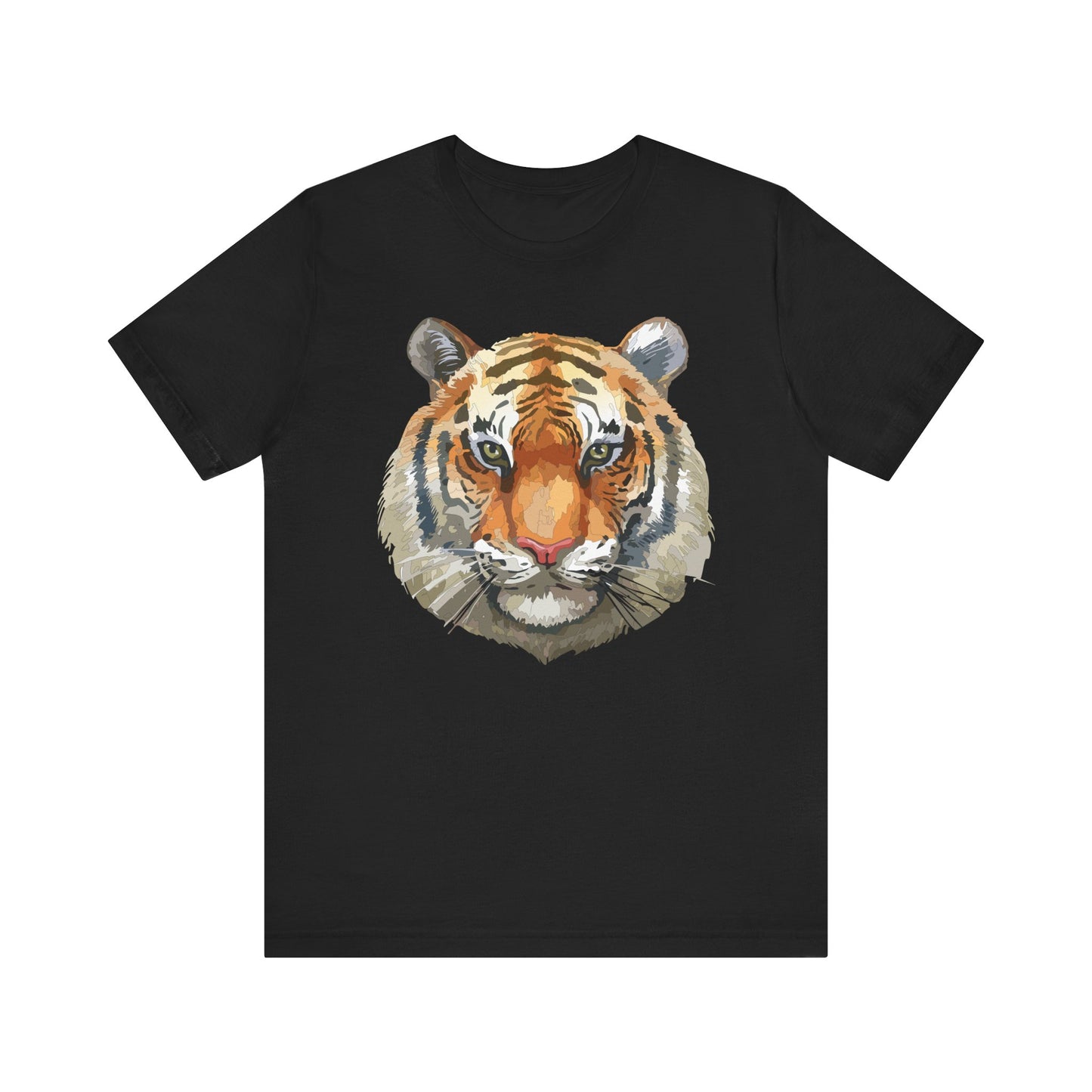 Unisex Tiger Tee, Animal Shirt, Tee Shirt with Tiger, Safari T-Shirt, Animal Tees, Big Cat Shirt, Safari T-Shirt 4