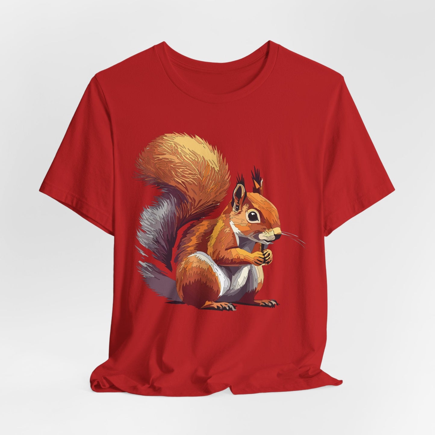 Unisex Animal Shirt Art Design Tee Shirt With Wild Animals Gildan Softstyle 64000 Cotton