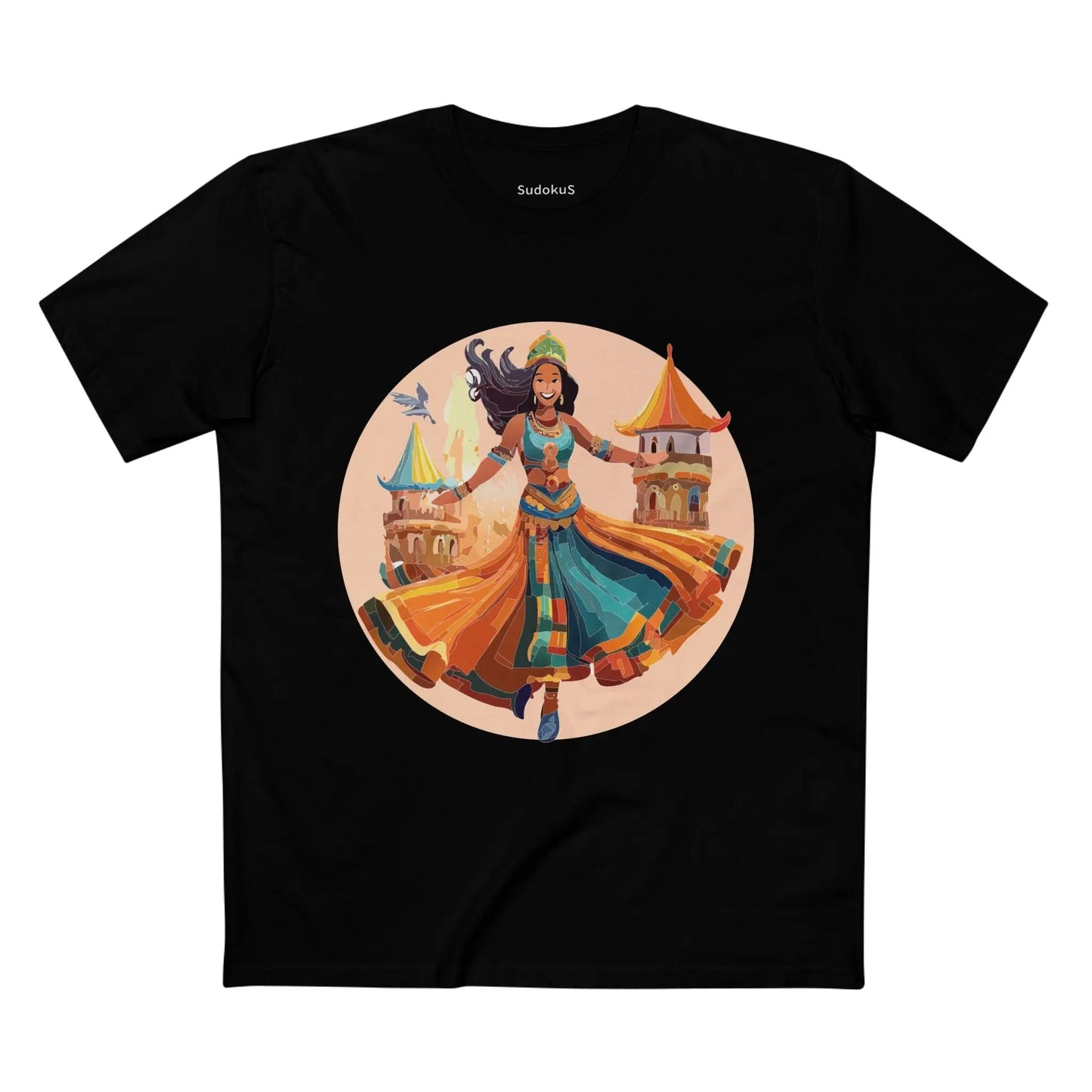 Dancer Graphic Unisex 100 Cotton Staple Tee 5