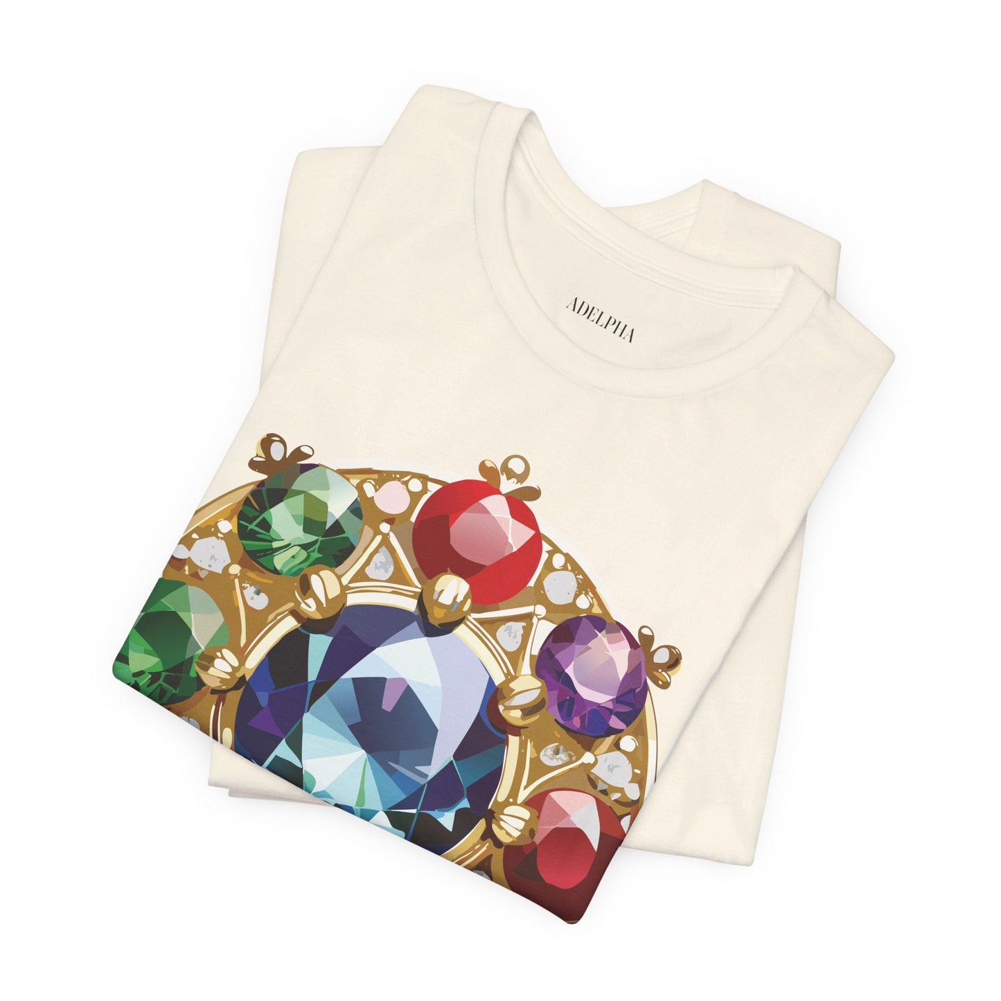 Jewelry Graphic Unisex 100 Cotton Vintage Treasure Art T-Shirt 40