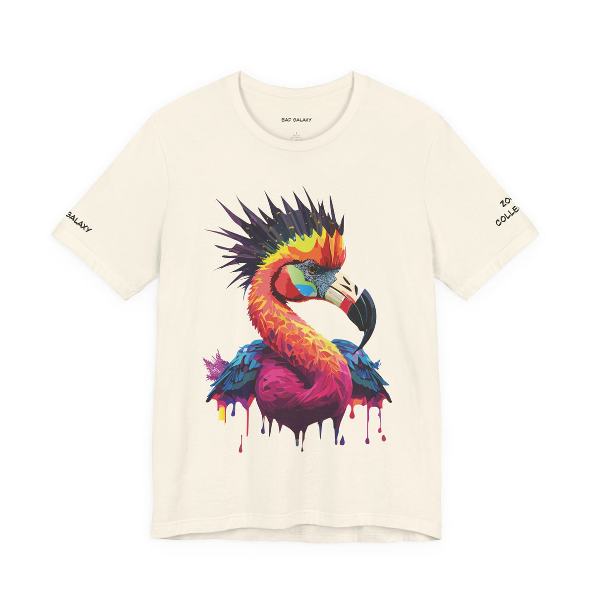 Animal Graphic Unisex Cotton Bella+Canvas Tee with Art Design b11