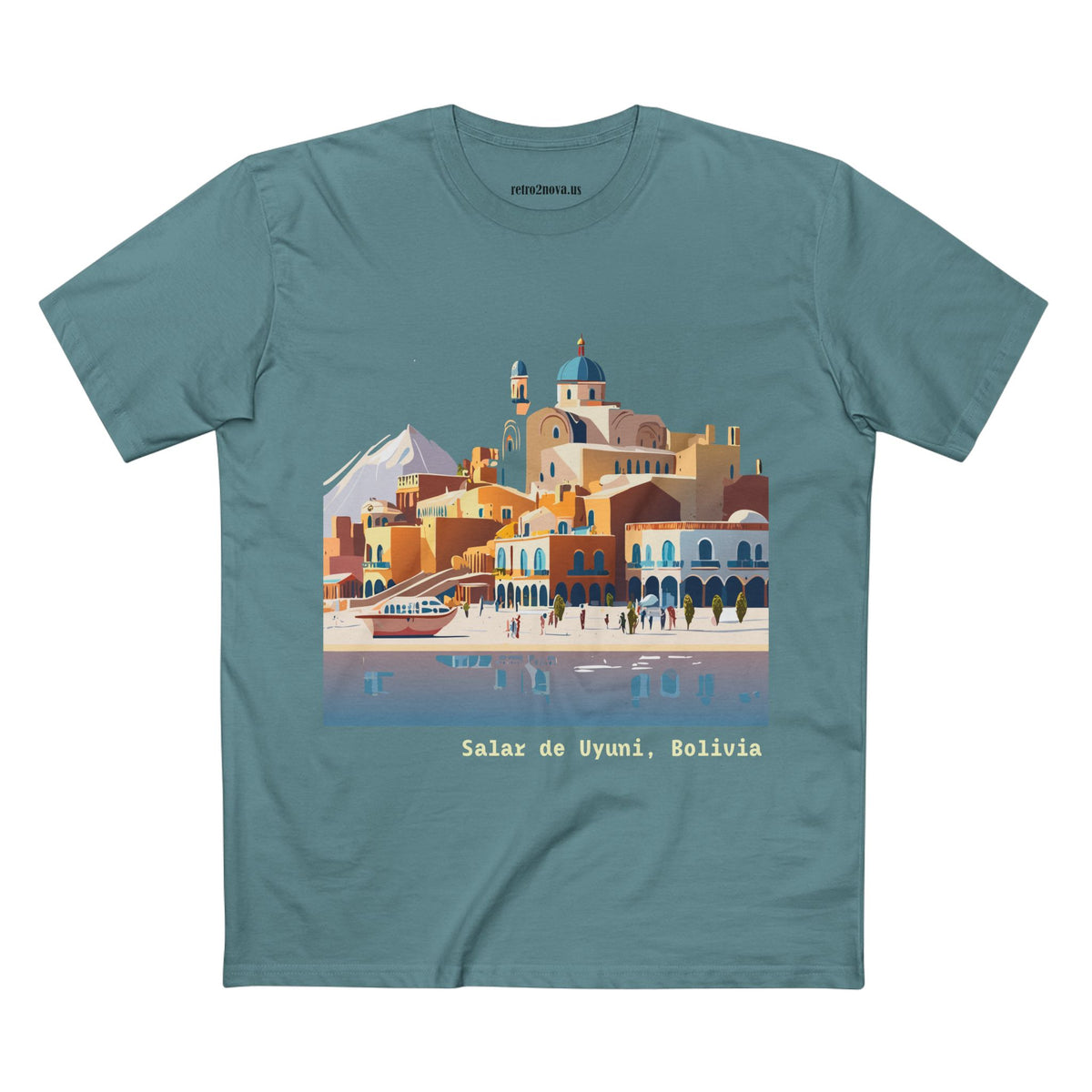 Salar de Uyuni Bolivia Landscape T-Shirt | Travel Scene Tee