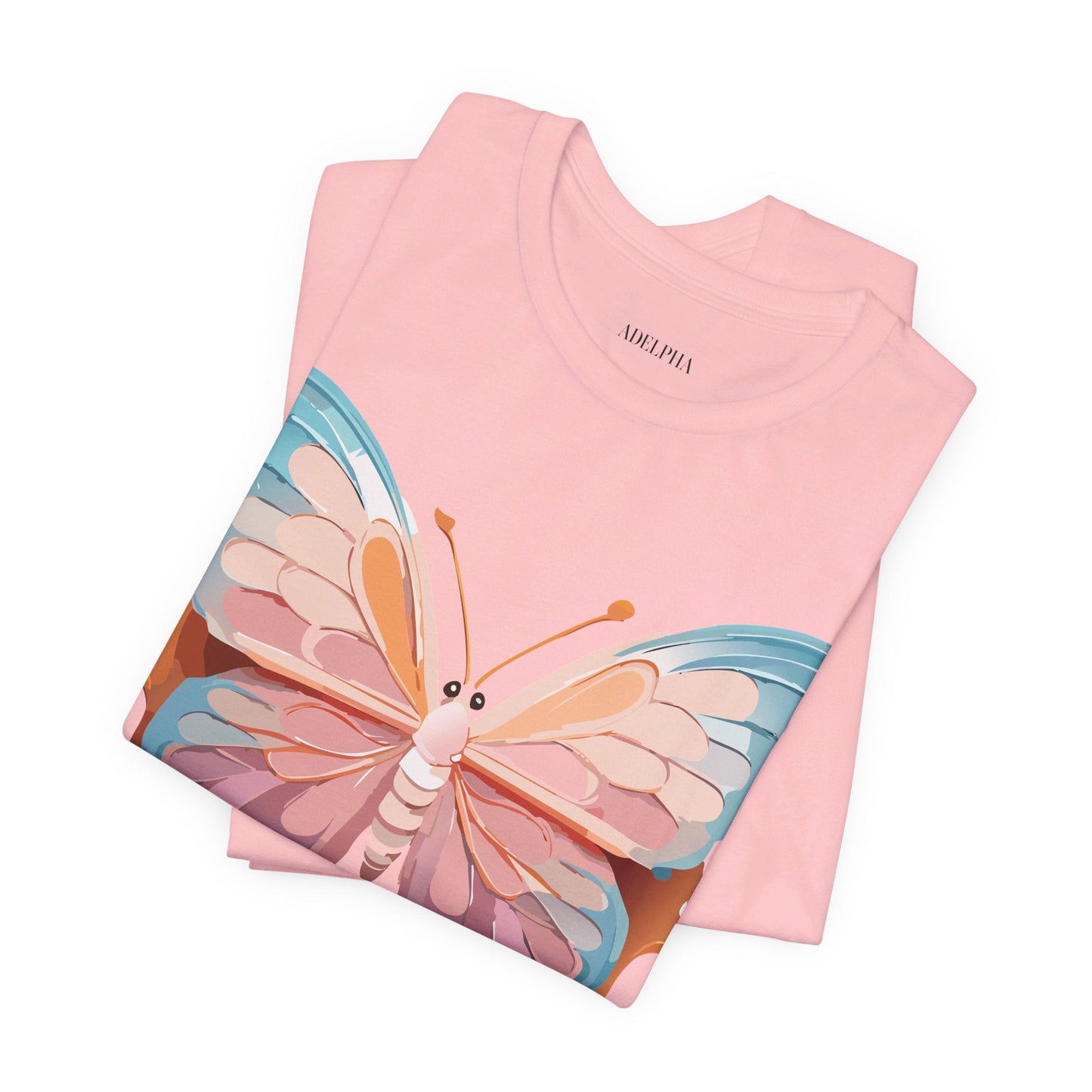 Adelpha Vintage Inspired Graphic Tee Unisex Short Sleeve Shirt
