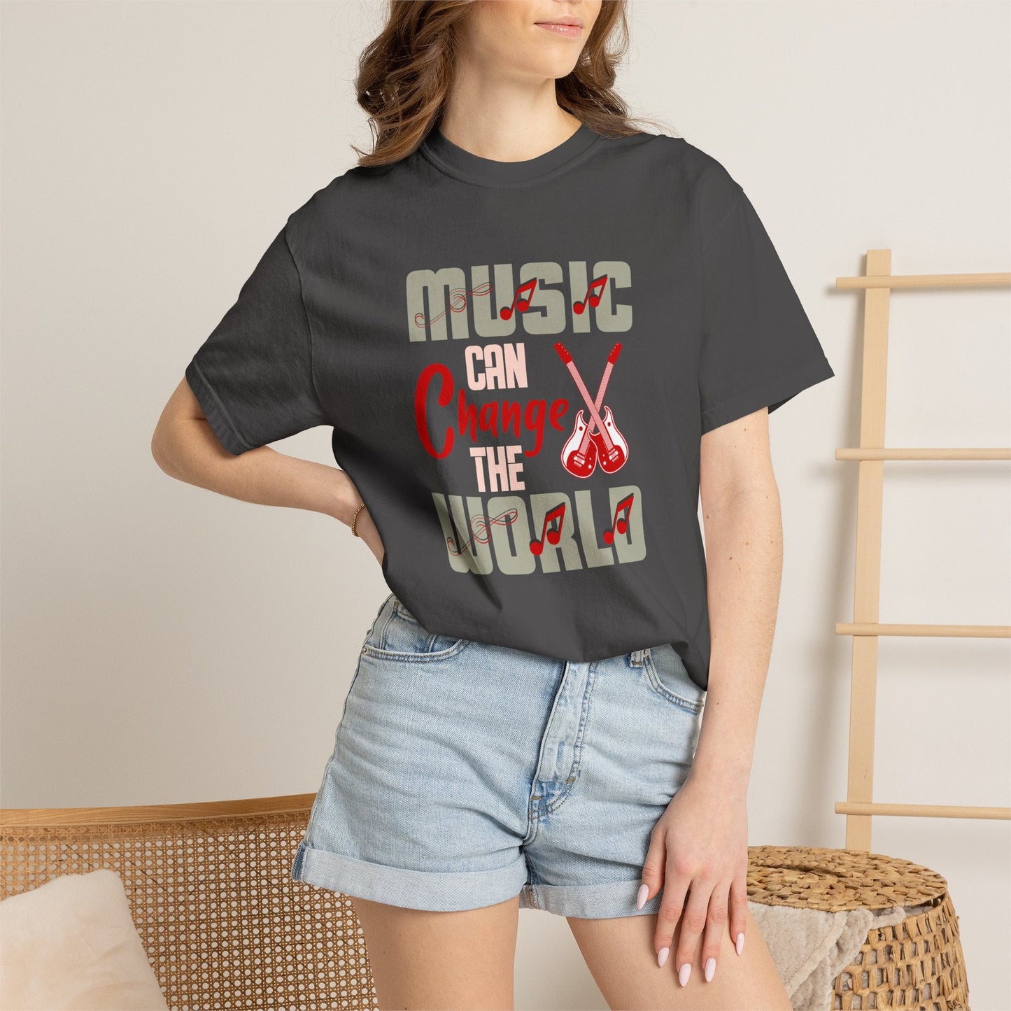 Music Graphic Design Unisex Cotton T-shirt 062