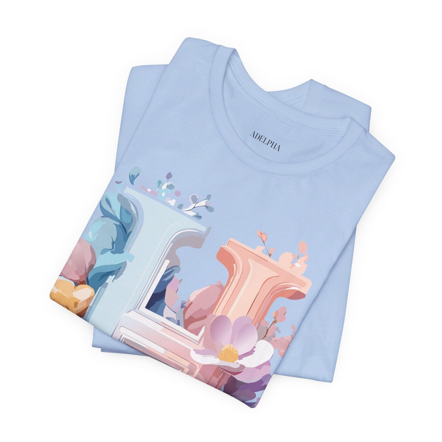 Adelpha Letter H Shirt Unisex Graphic Tee Vintage Inspired Art Design Short Sleeve