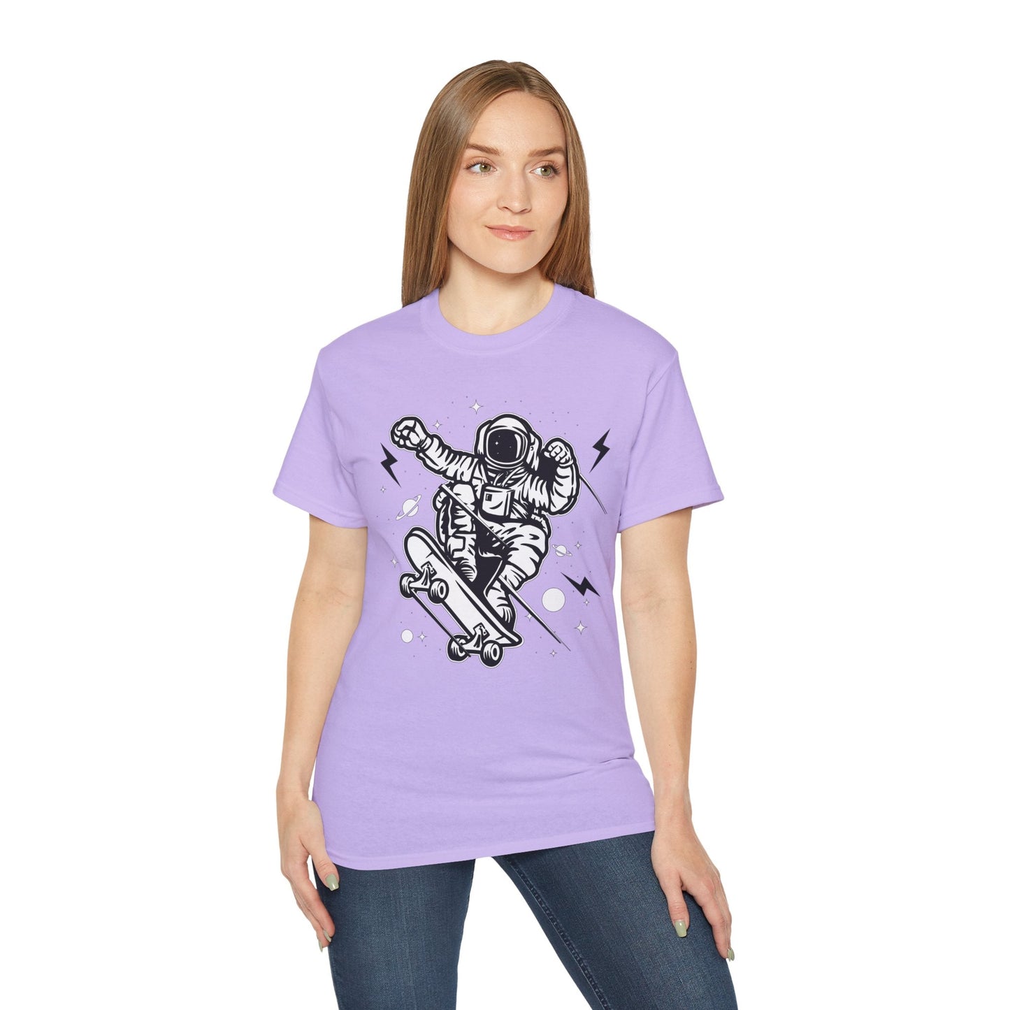 Astronaut Graphic Unisex 100 Cotton Tee 8