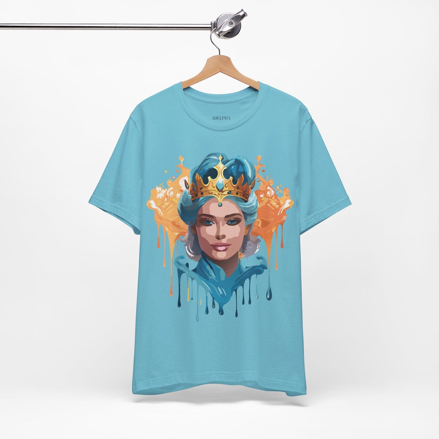 Queen Woman Portrait Graphic Unisex 100 Cotton Vintage Artwork Tee 17