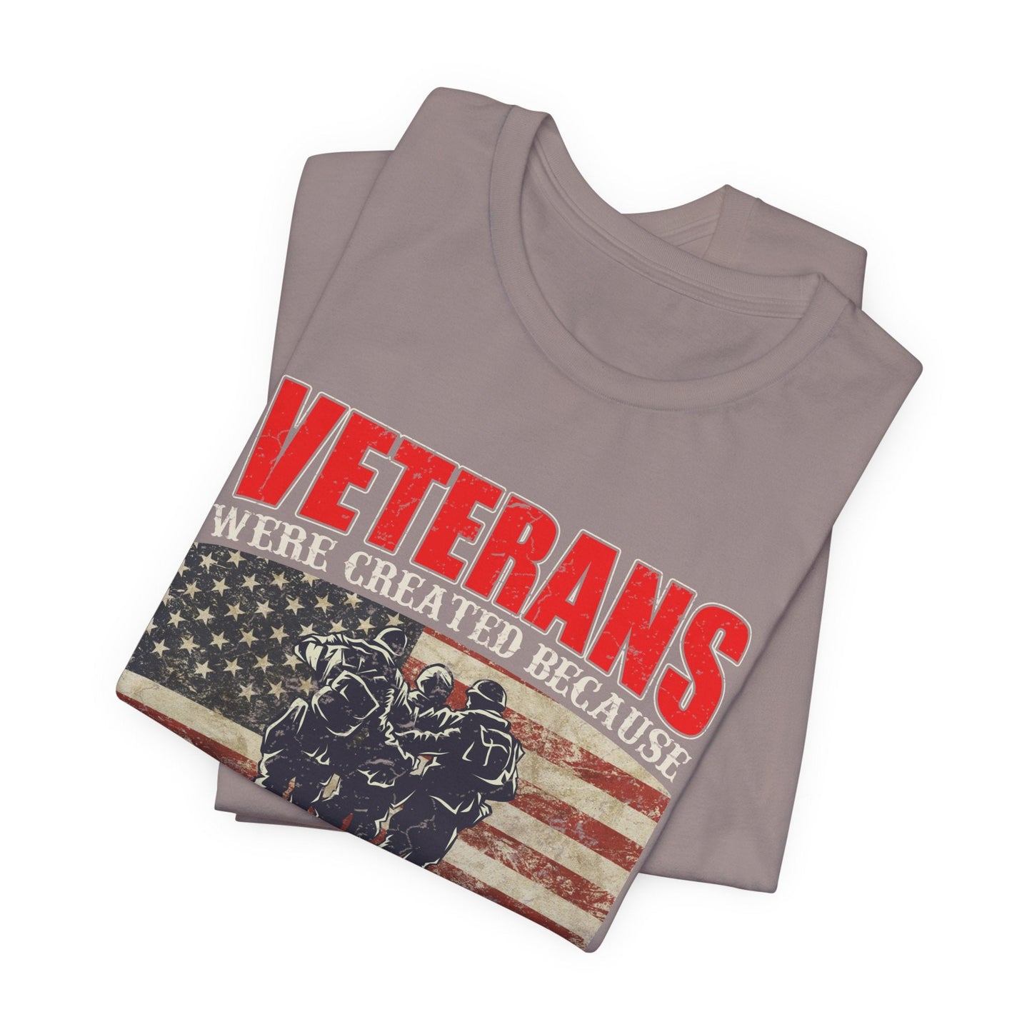 Army Veteran Patriotic Graphic Design Unisex Cotton T-Shirt v41