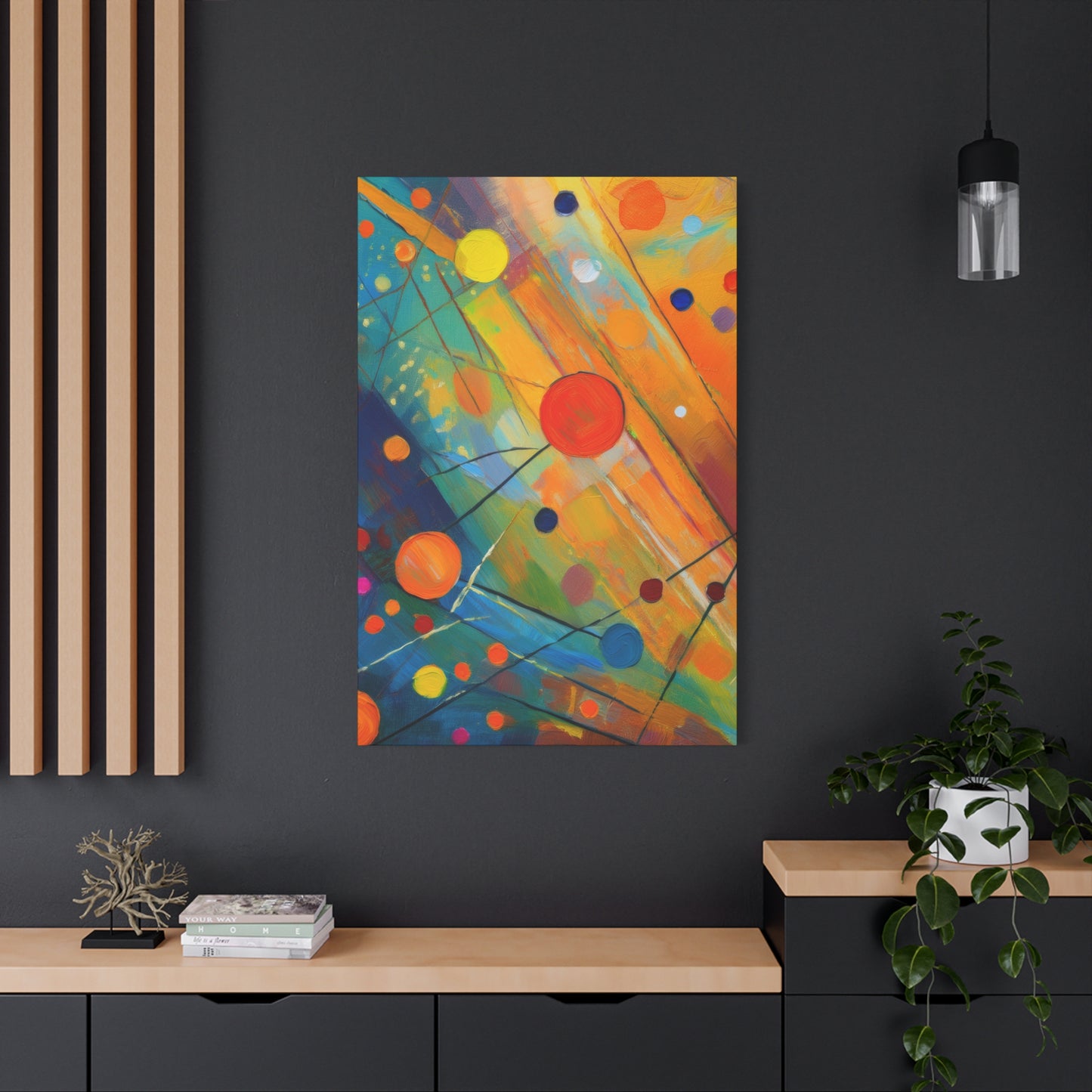 Abstract Oil Painting Print Canvas 20x24,20x30,24x30 24x32,24x36,30x40 32x48,36x48,40x60 Pine-Wood Inner Frame ABS-141