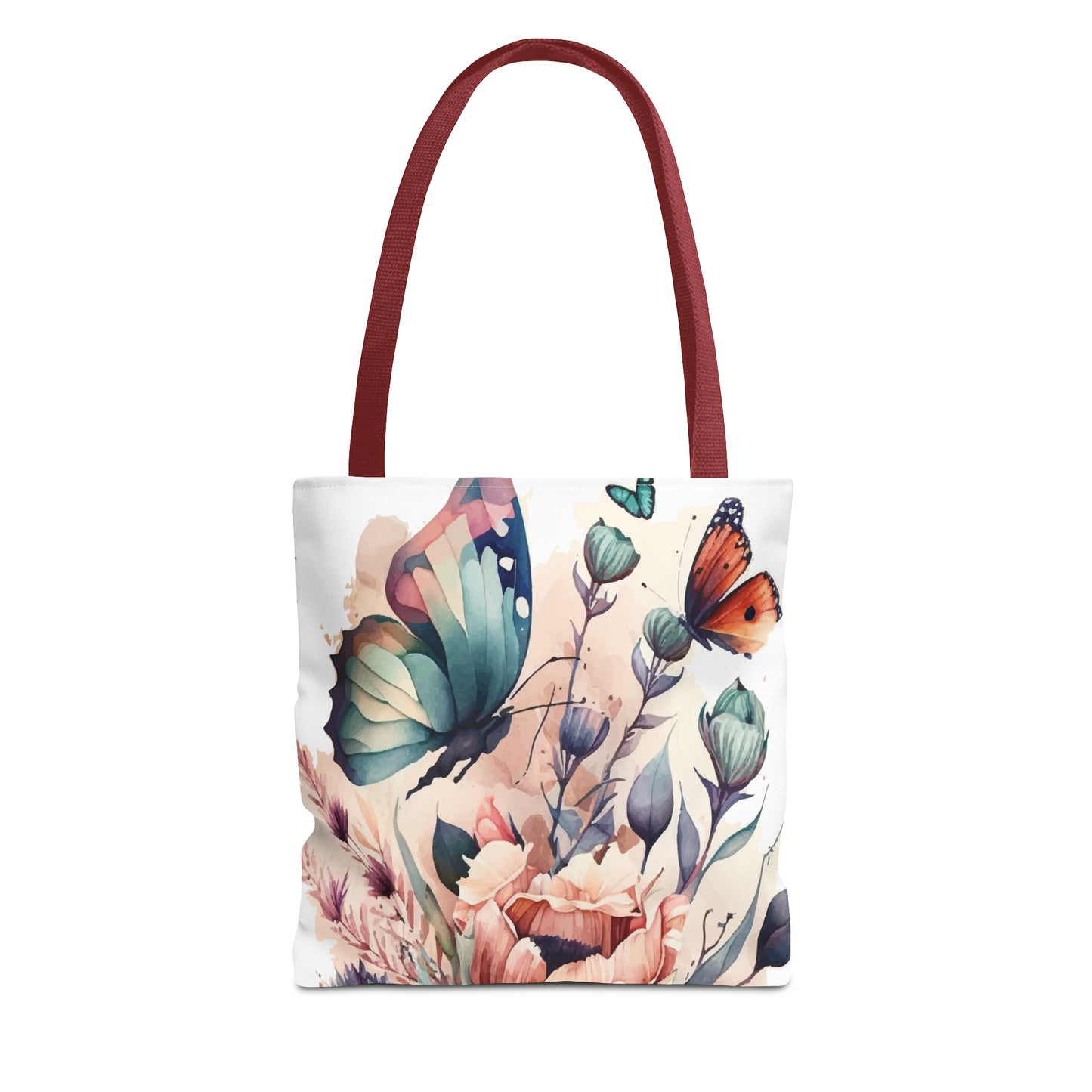 Bag with Butterfly Prints