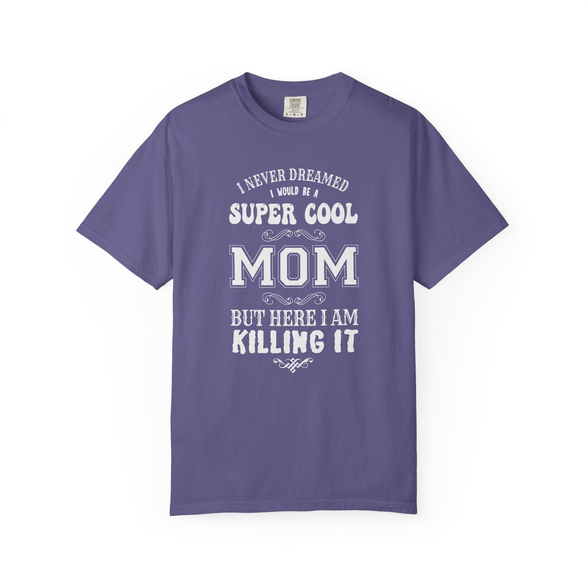 Mom T-shirt Mother's Day Mama Tee Unisex Comfort Colors Garment-Dyed Cotton h36